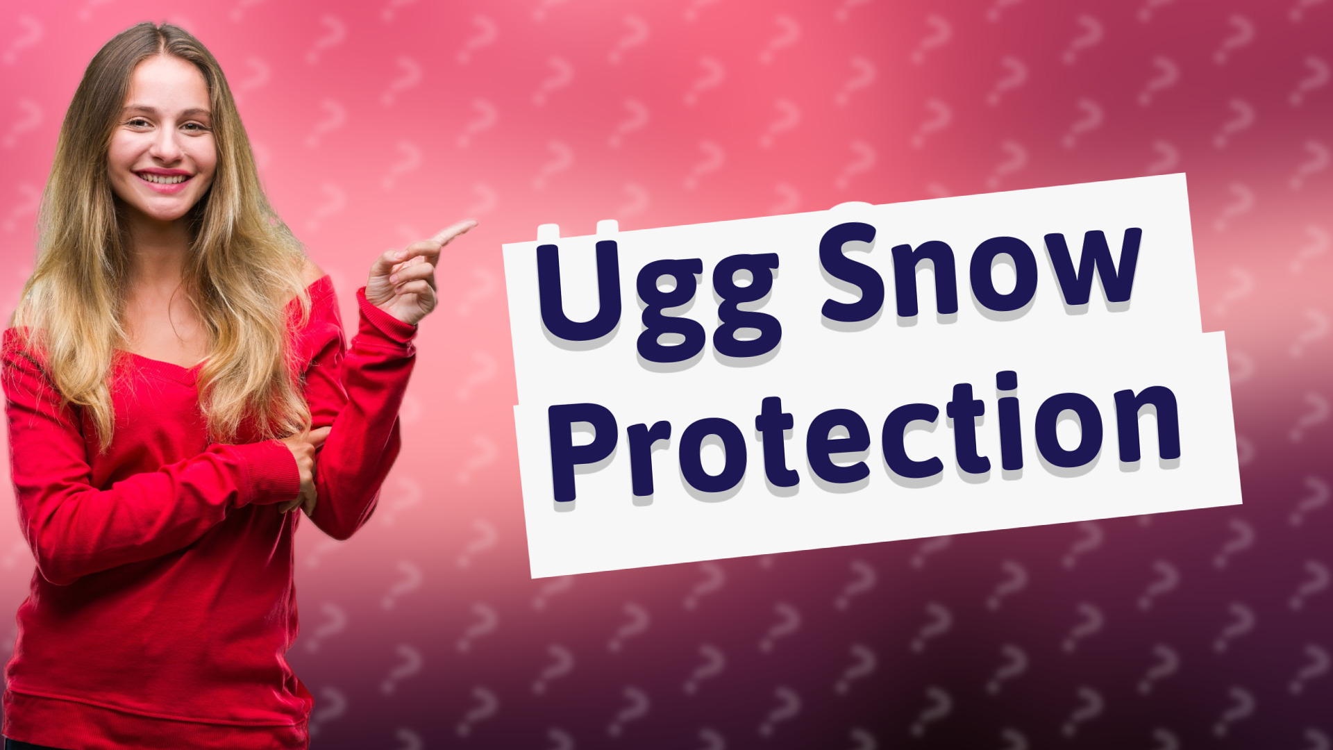 Ugg Snow Protection