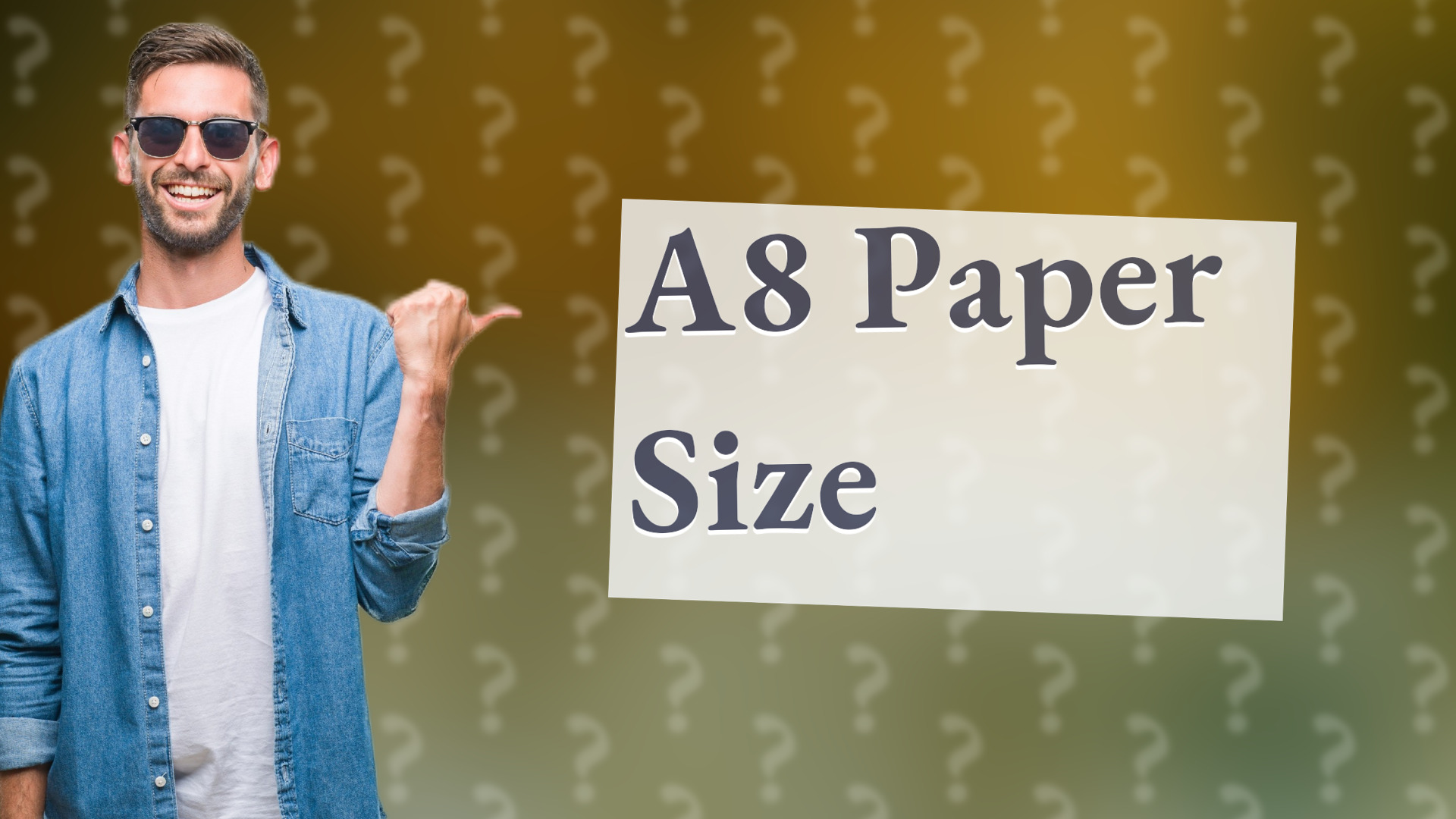 A8 Paper Size
