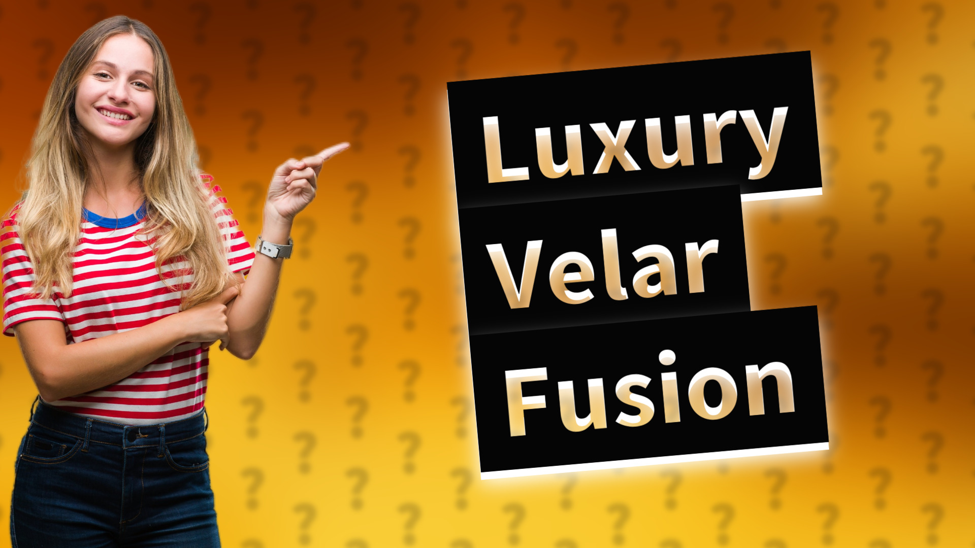 Luxury Velar Fusion