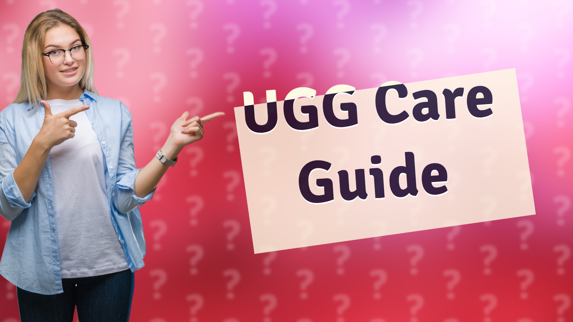 UGG Care Guide