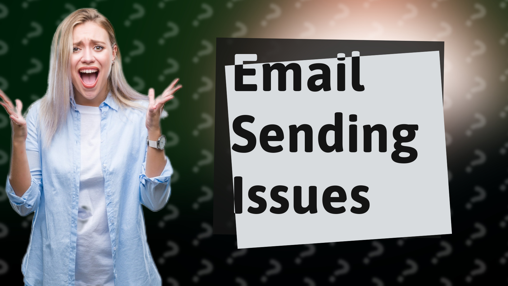 Email Sending Issues