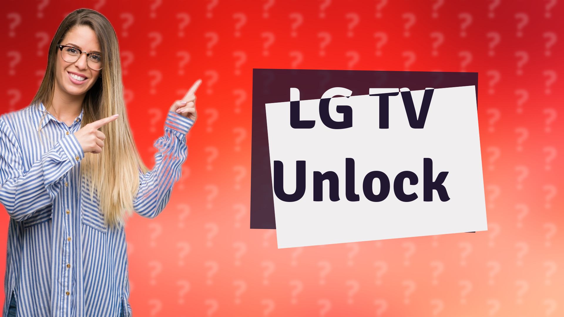 LG TV Unlock
