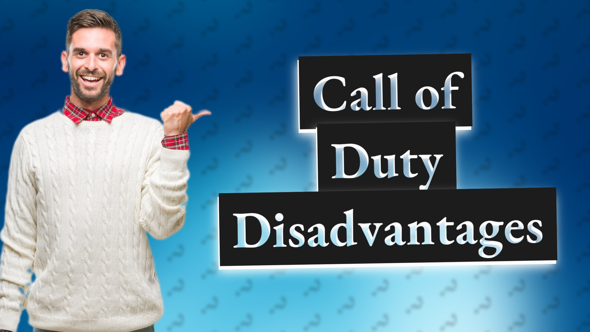 Call of Duty Disadvantages