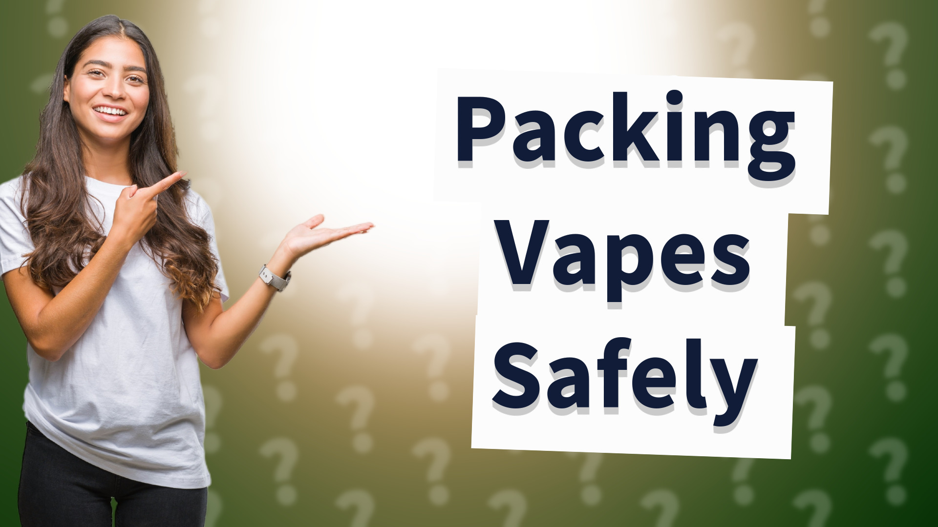 Packing Vapes Safely