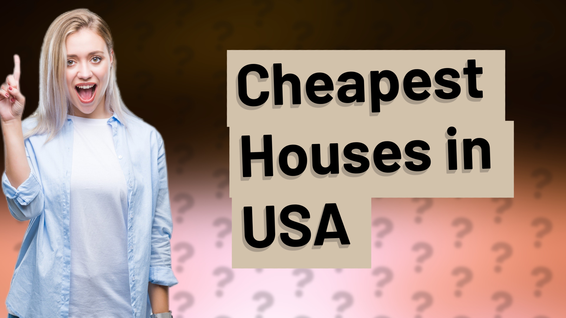 Cheapest Houses in USA
