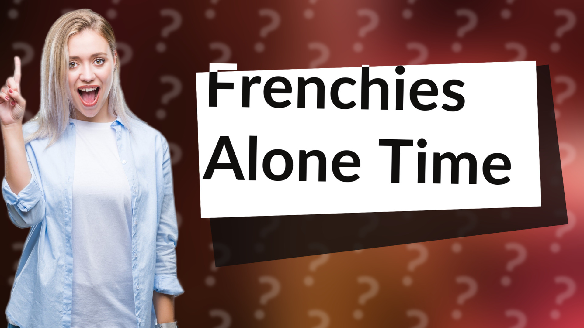 Frenchies Alone Time