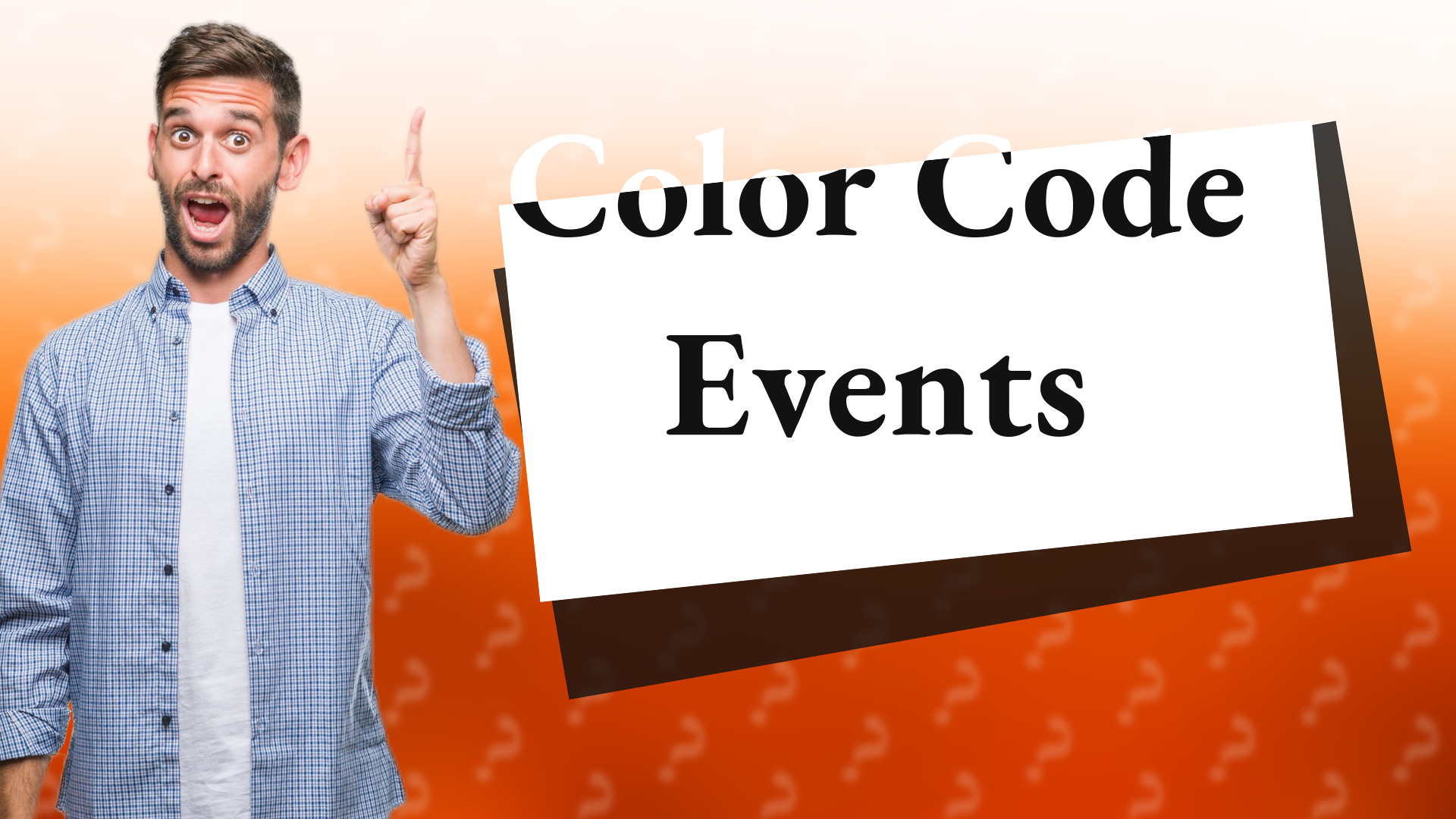Color Code Events