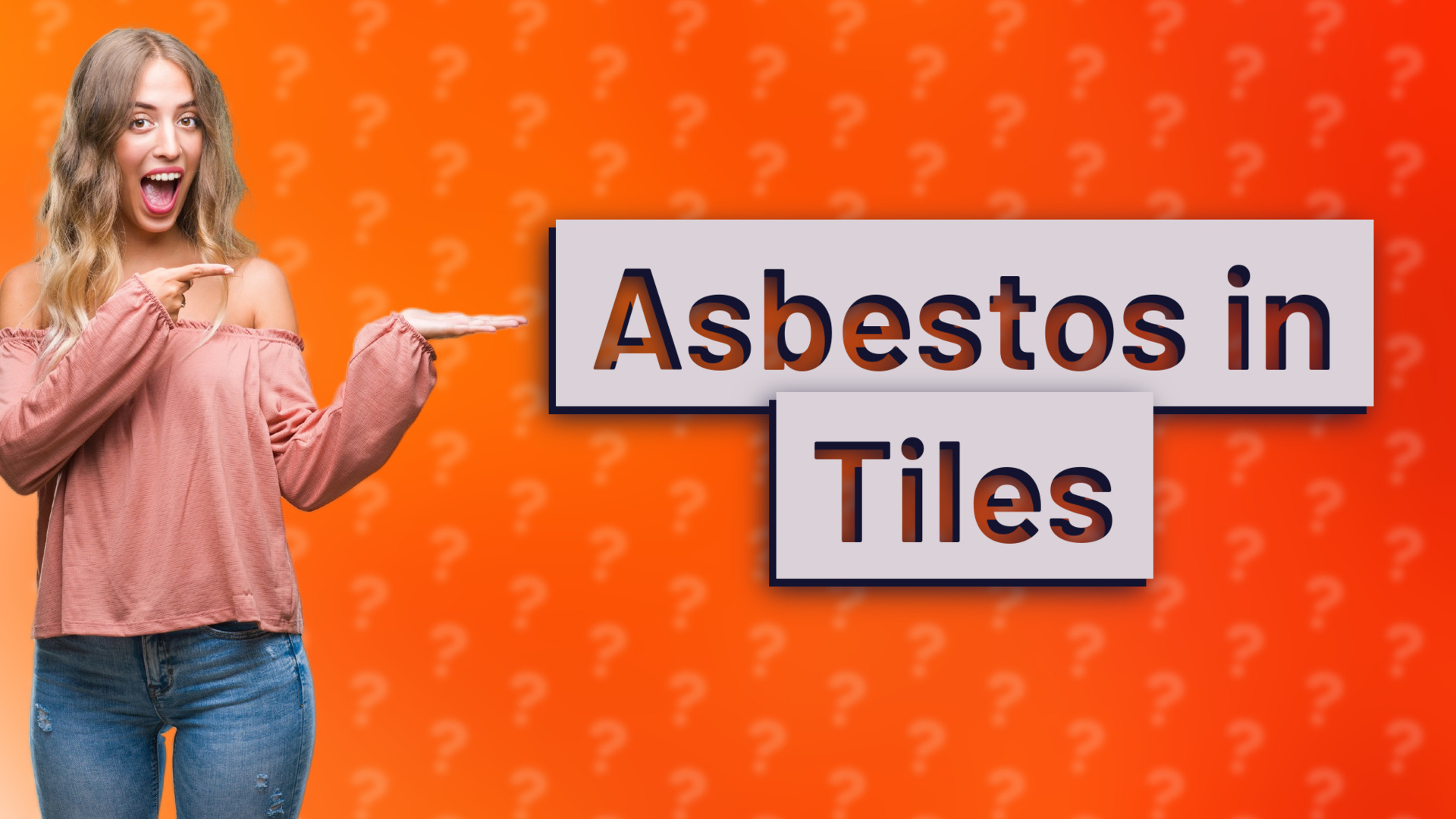 Asbestos in Tiles