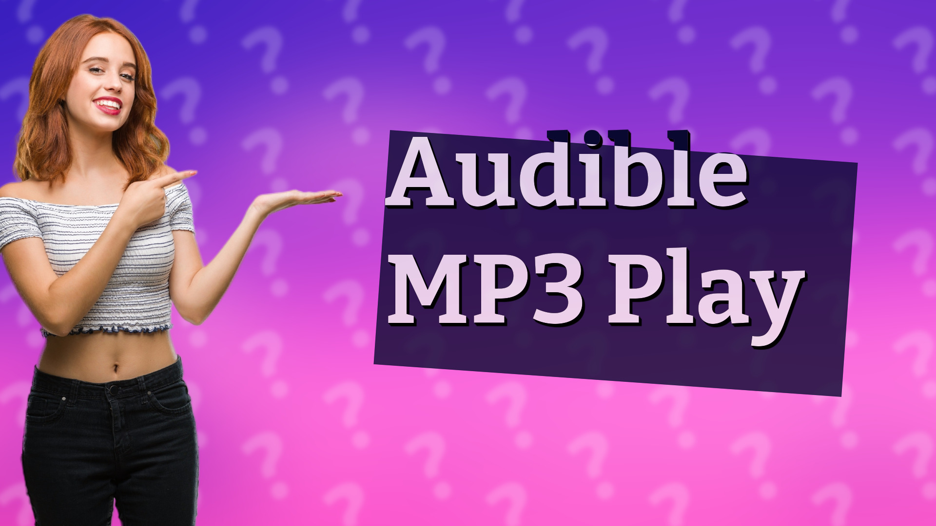 Audible MP3 Play
