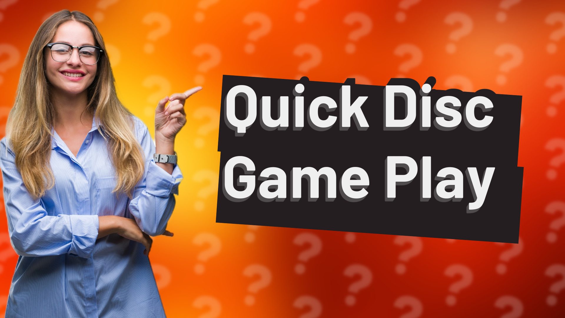 Quick Disc Game Play