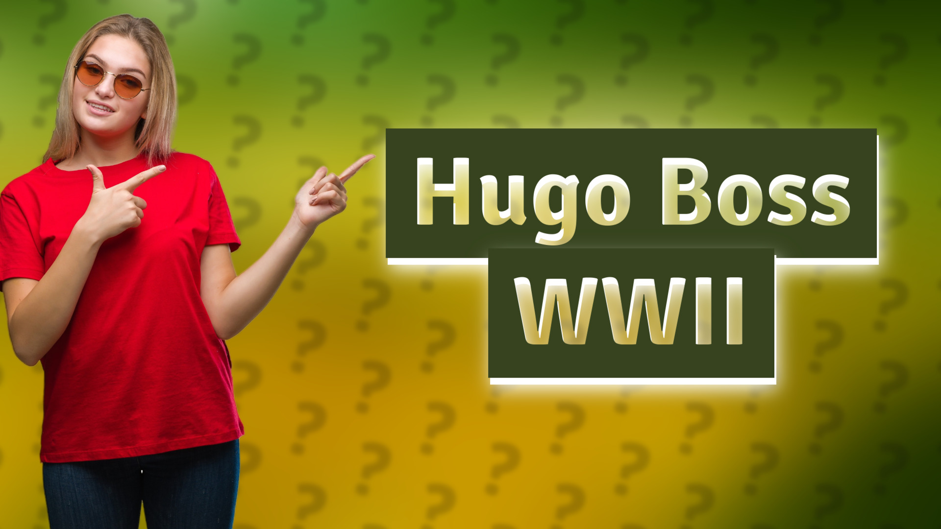 Hugo Boss WWII
