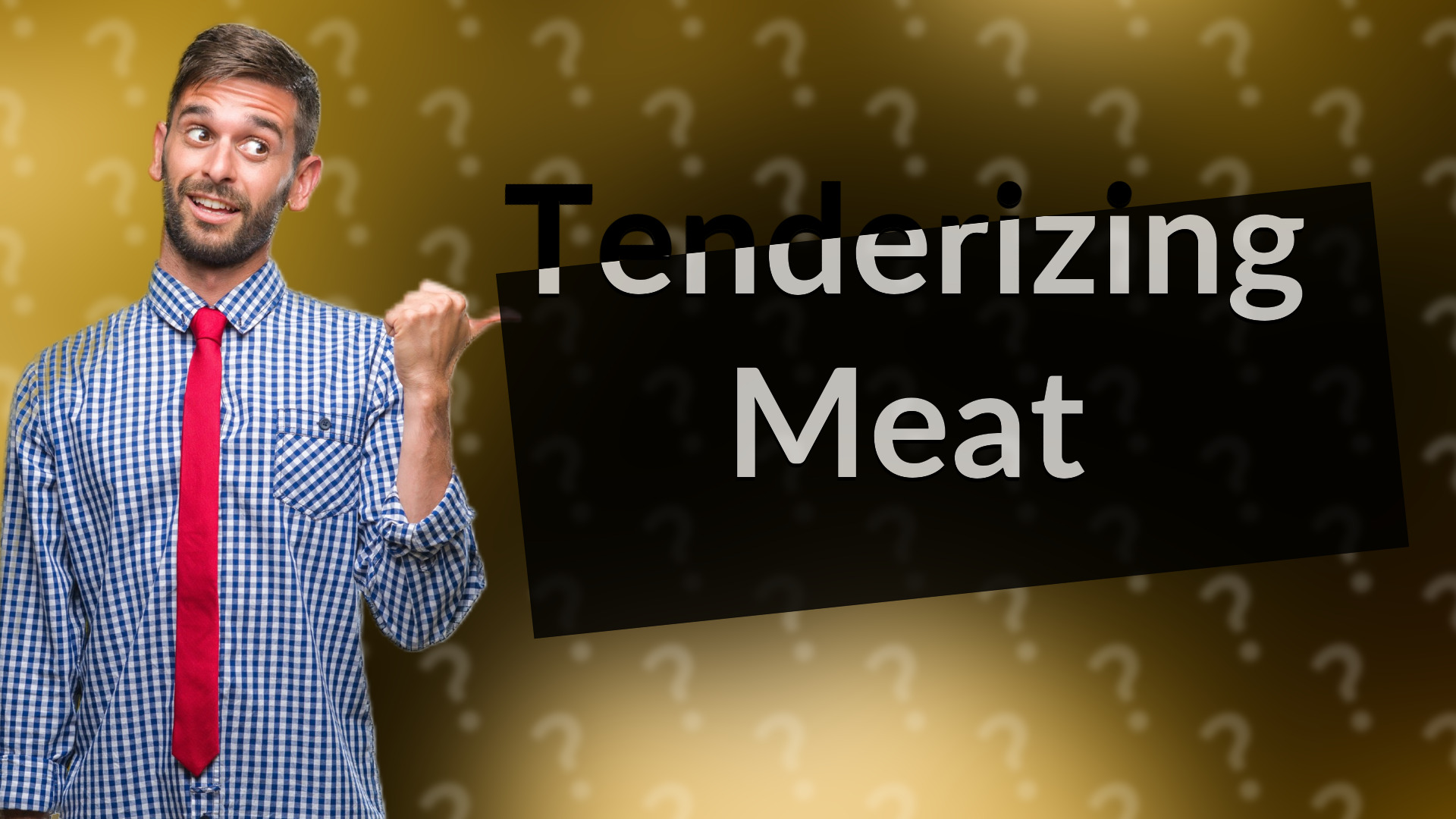 Tenderizing Meat