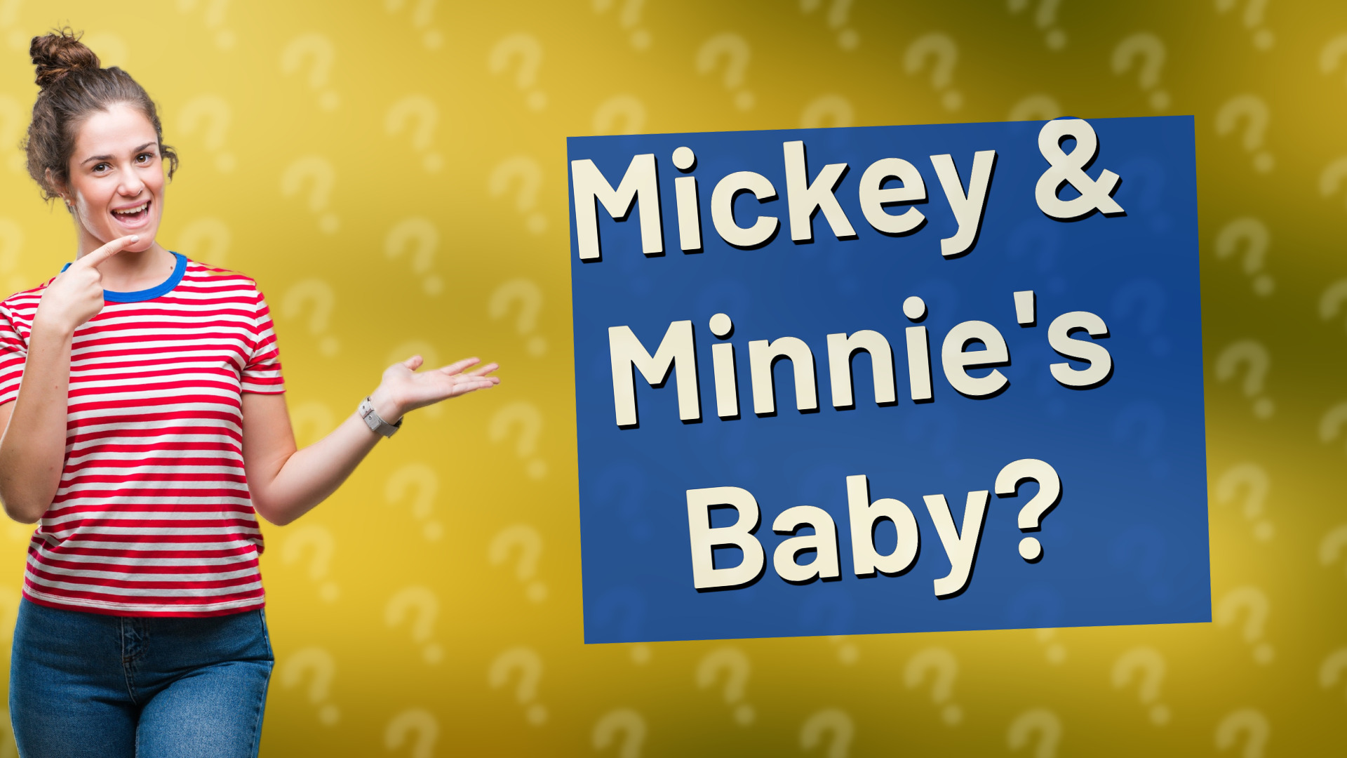 Mickey & Minnie's Baby?