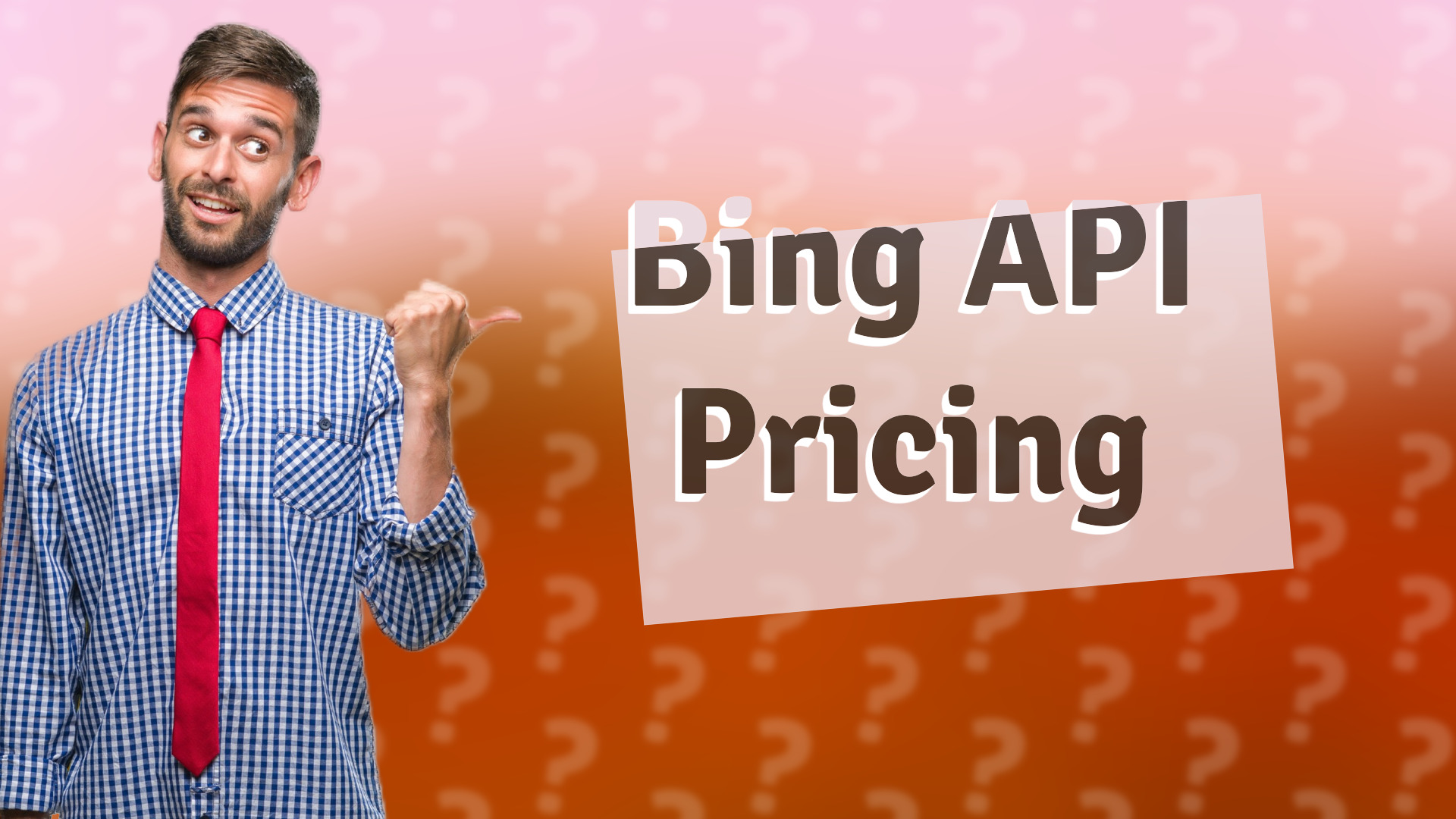 Bing API Pricing