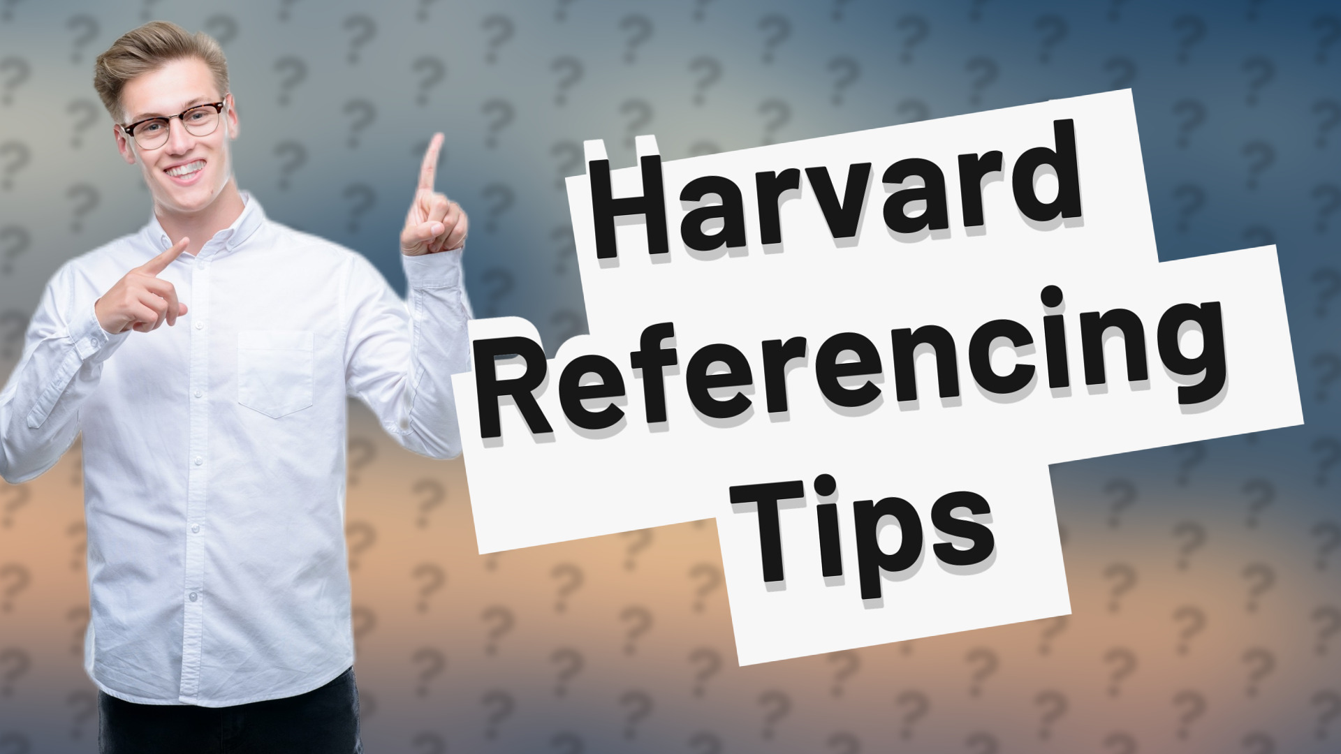 Harvard Referencing Tips
