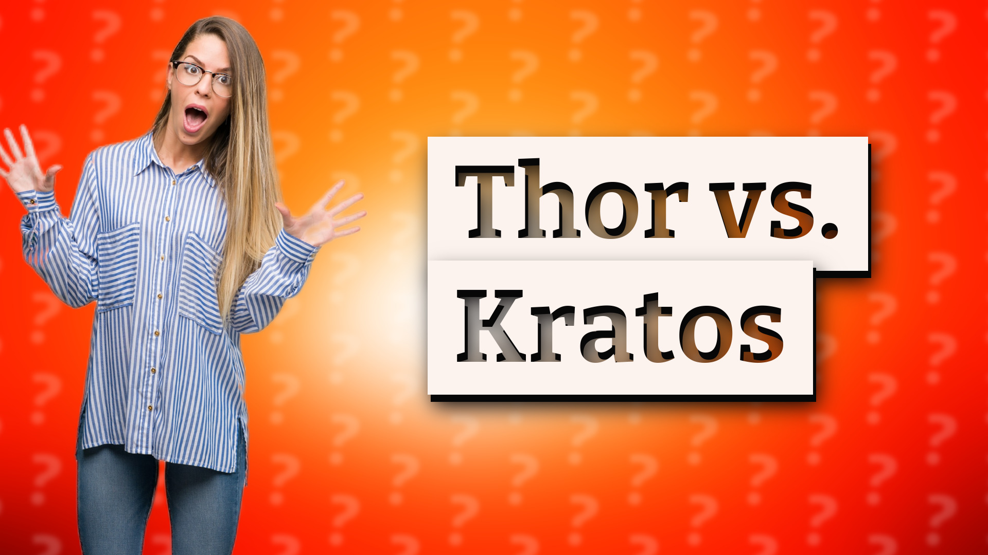 Thor vs. Kratos