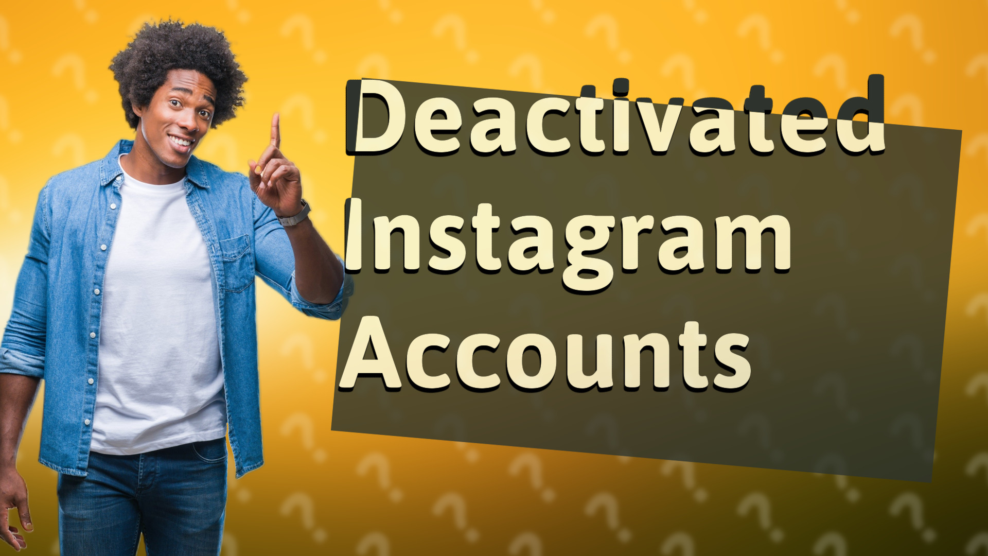 Deactivated Instagram Accounts