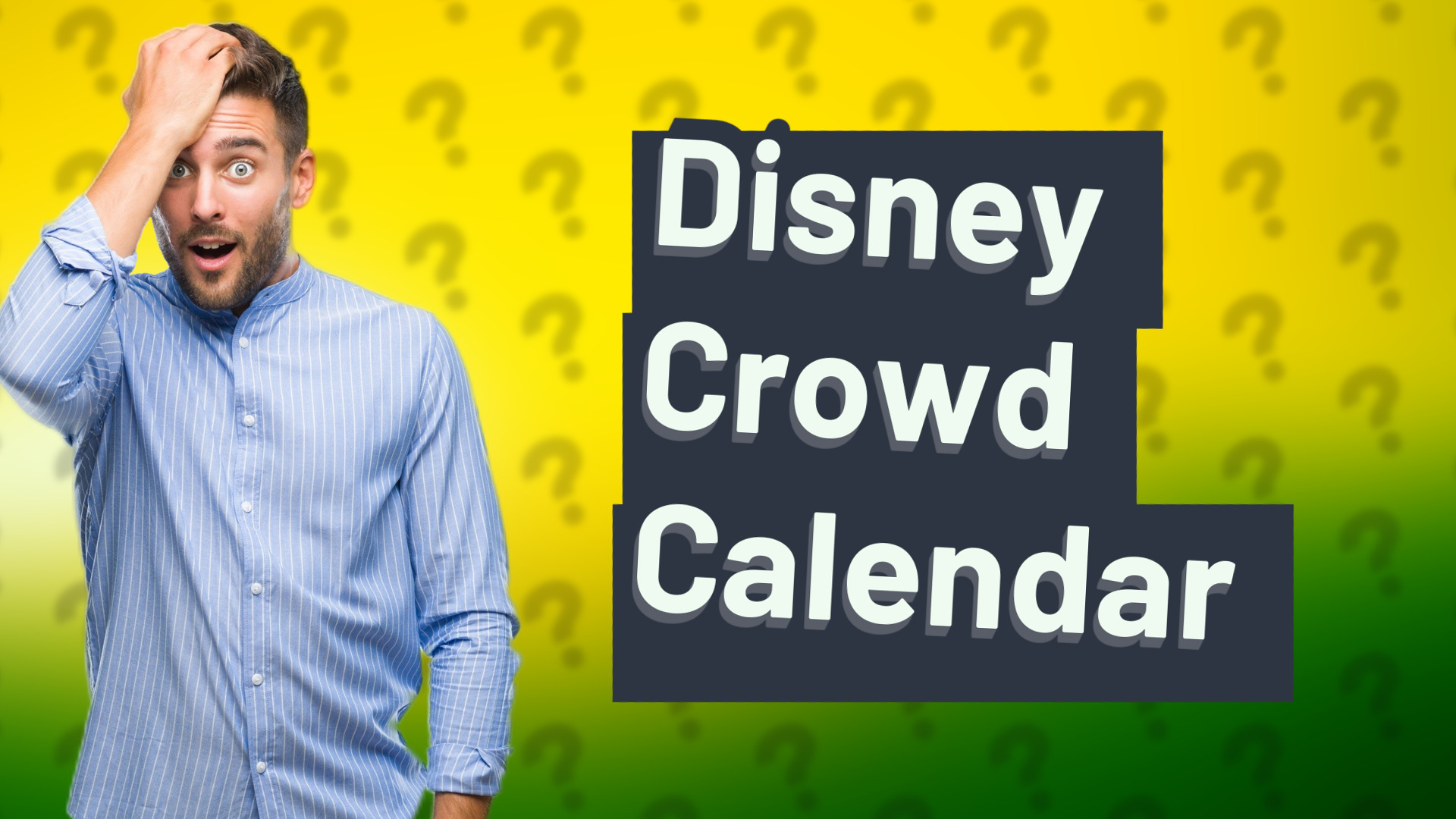 Disney Crowd Calendar