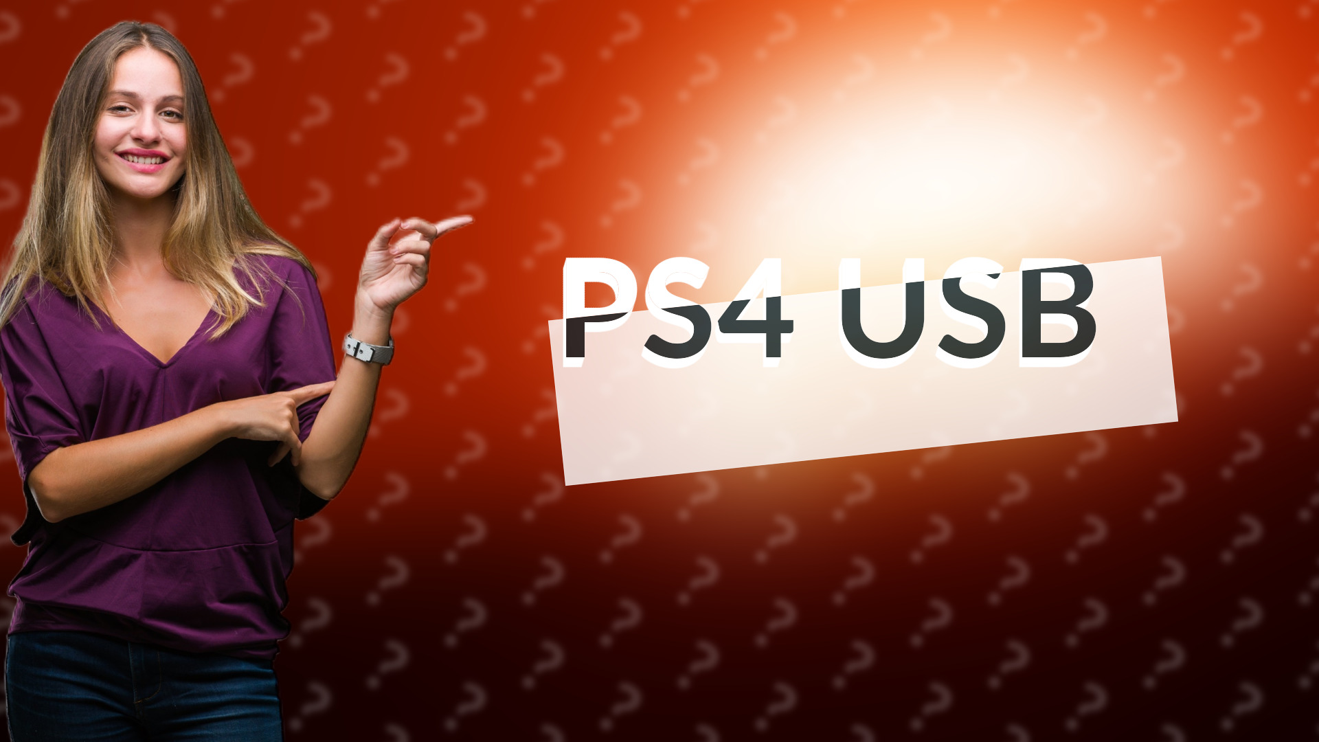 PS4 USB