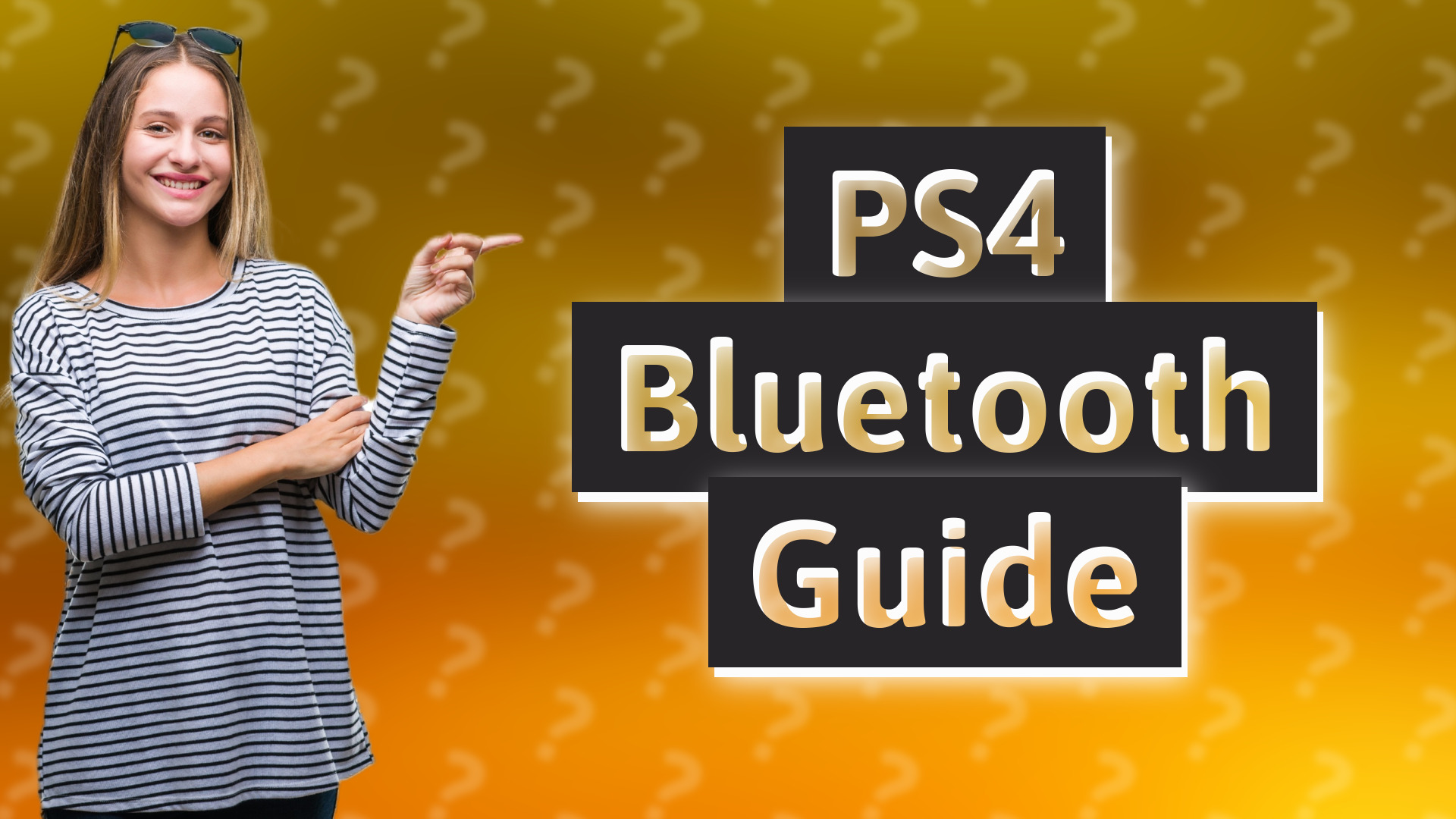 PS4 Bluetooth Guide