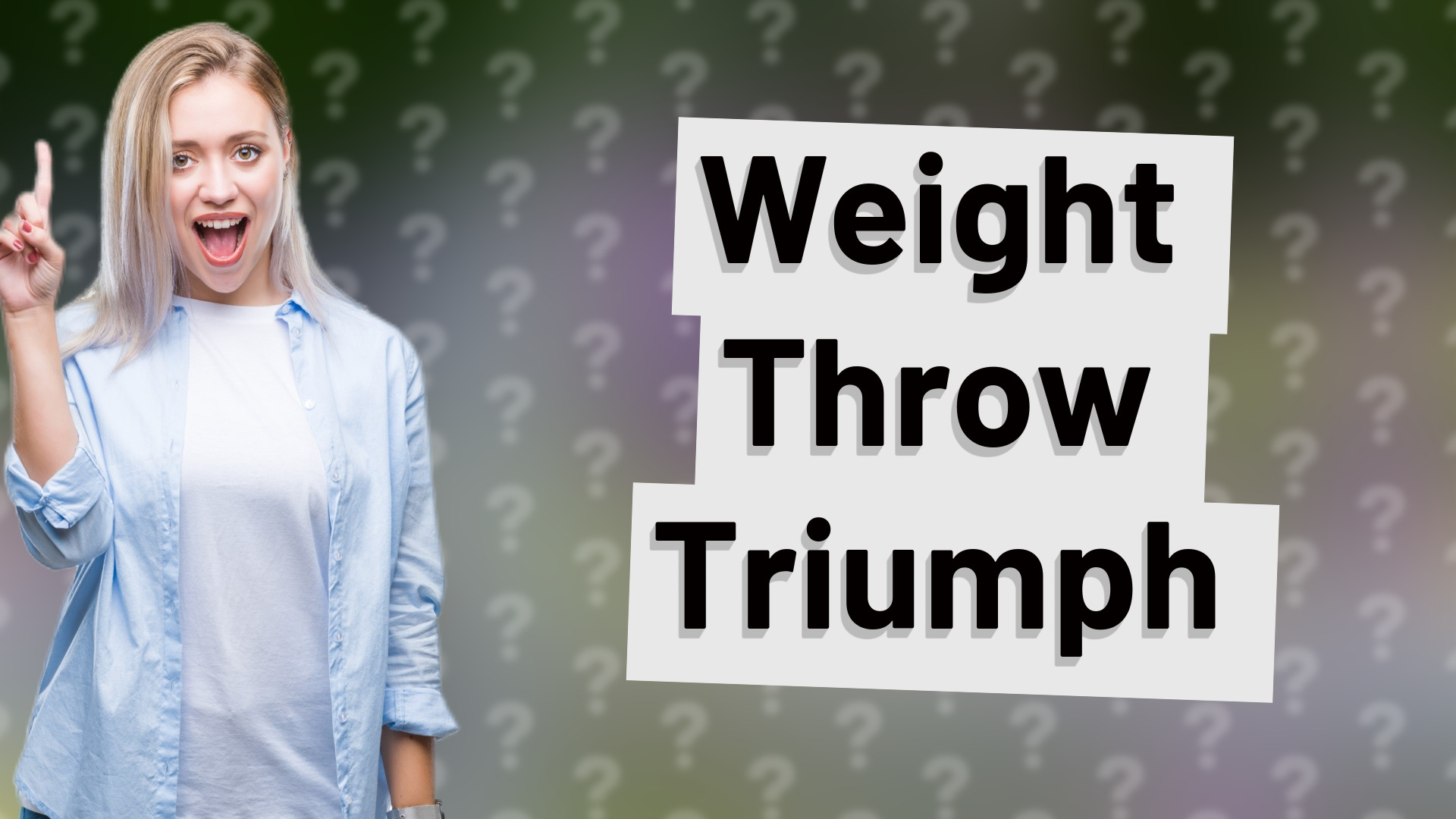 Weight Throw Triumph