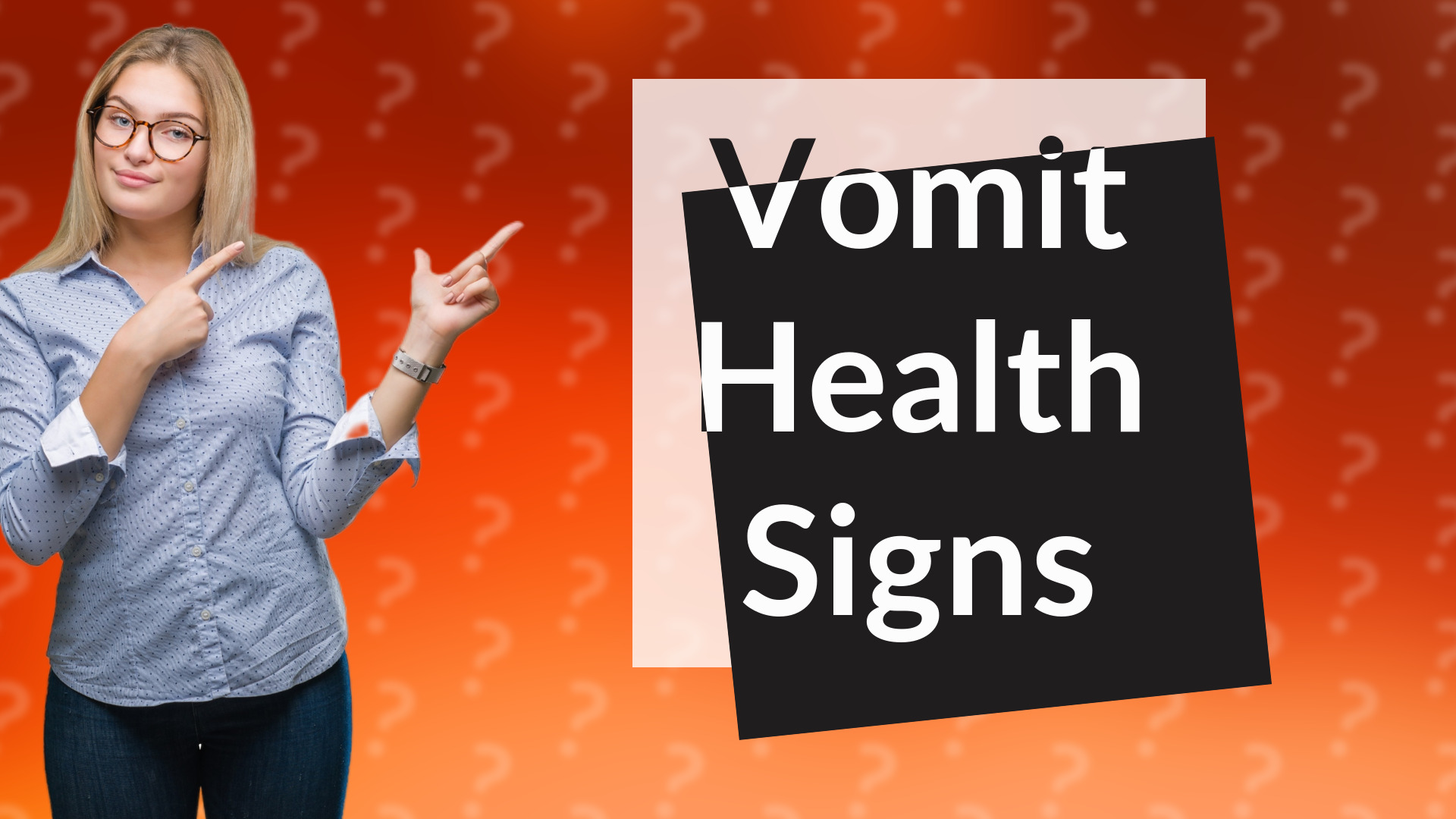 Vomit Health Signs
