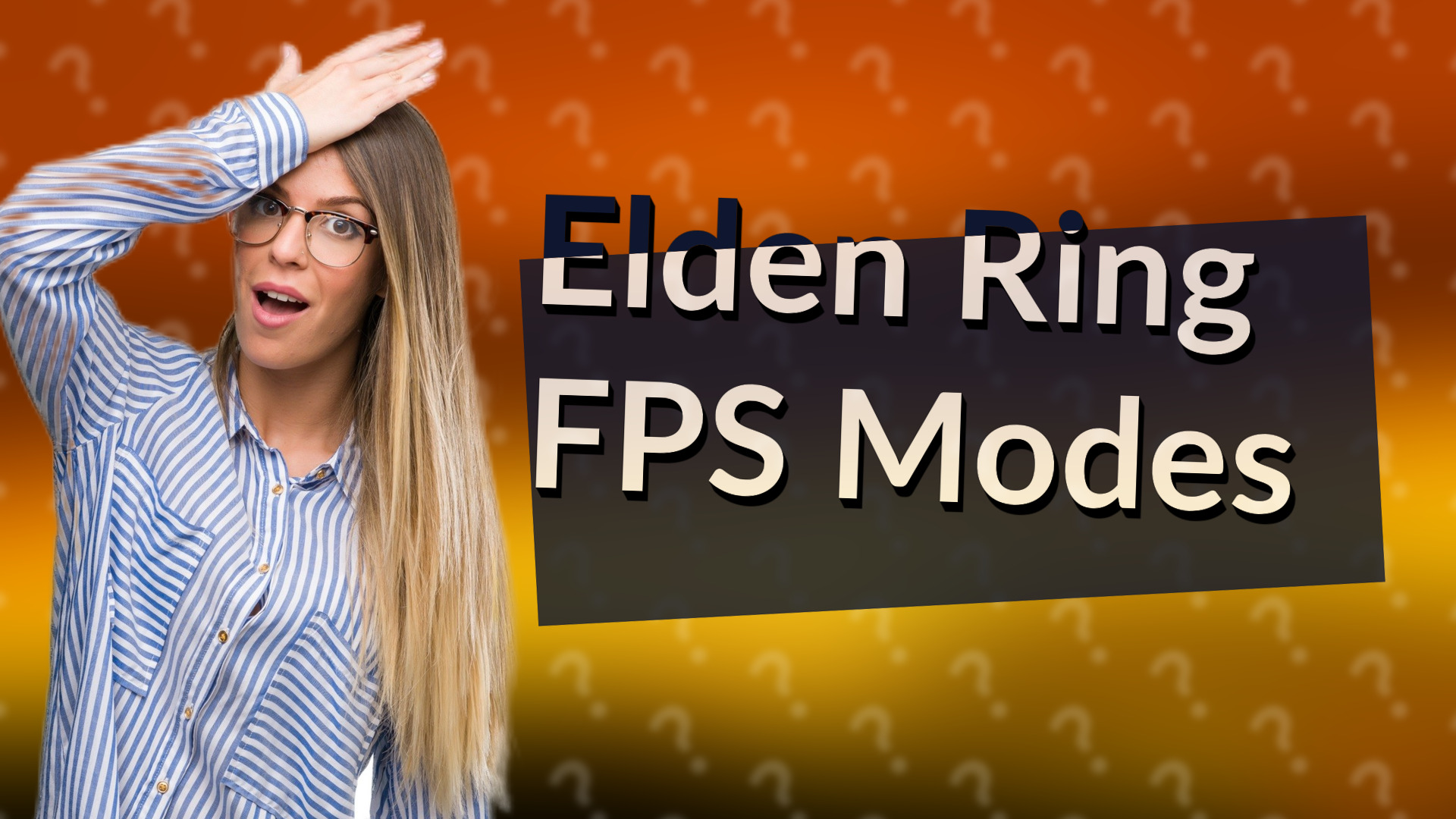 Elden Ring FPS Modes