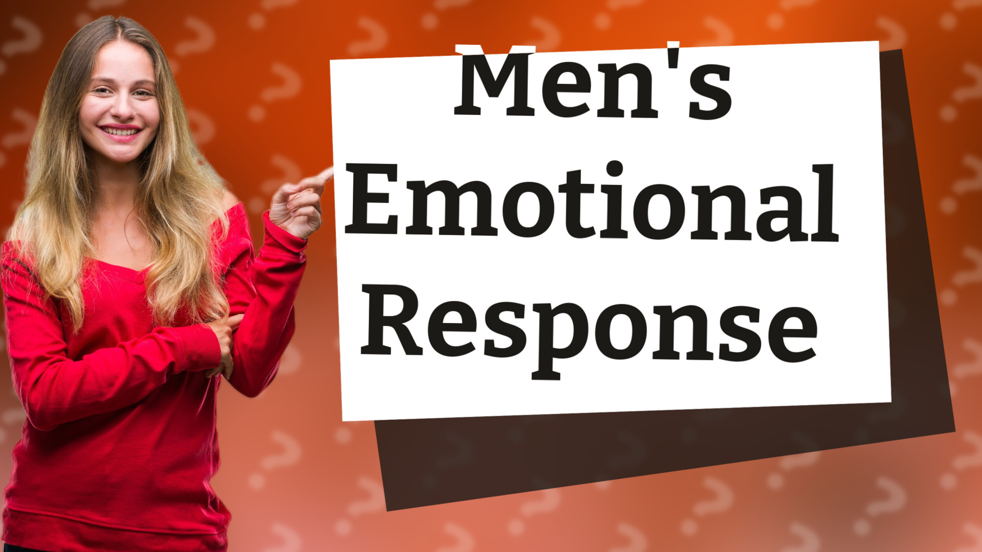 Men's Emotional Response