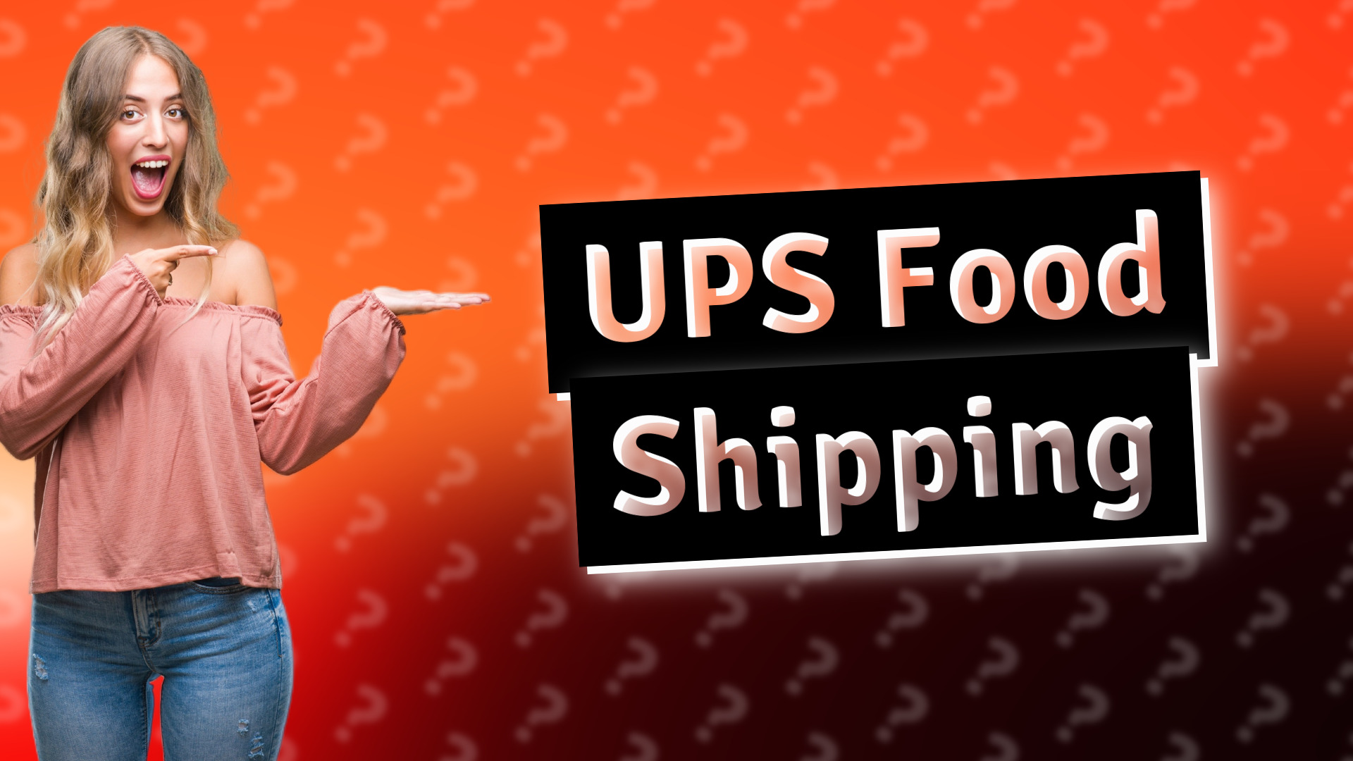 UPS Food Shipping