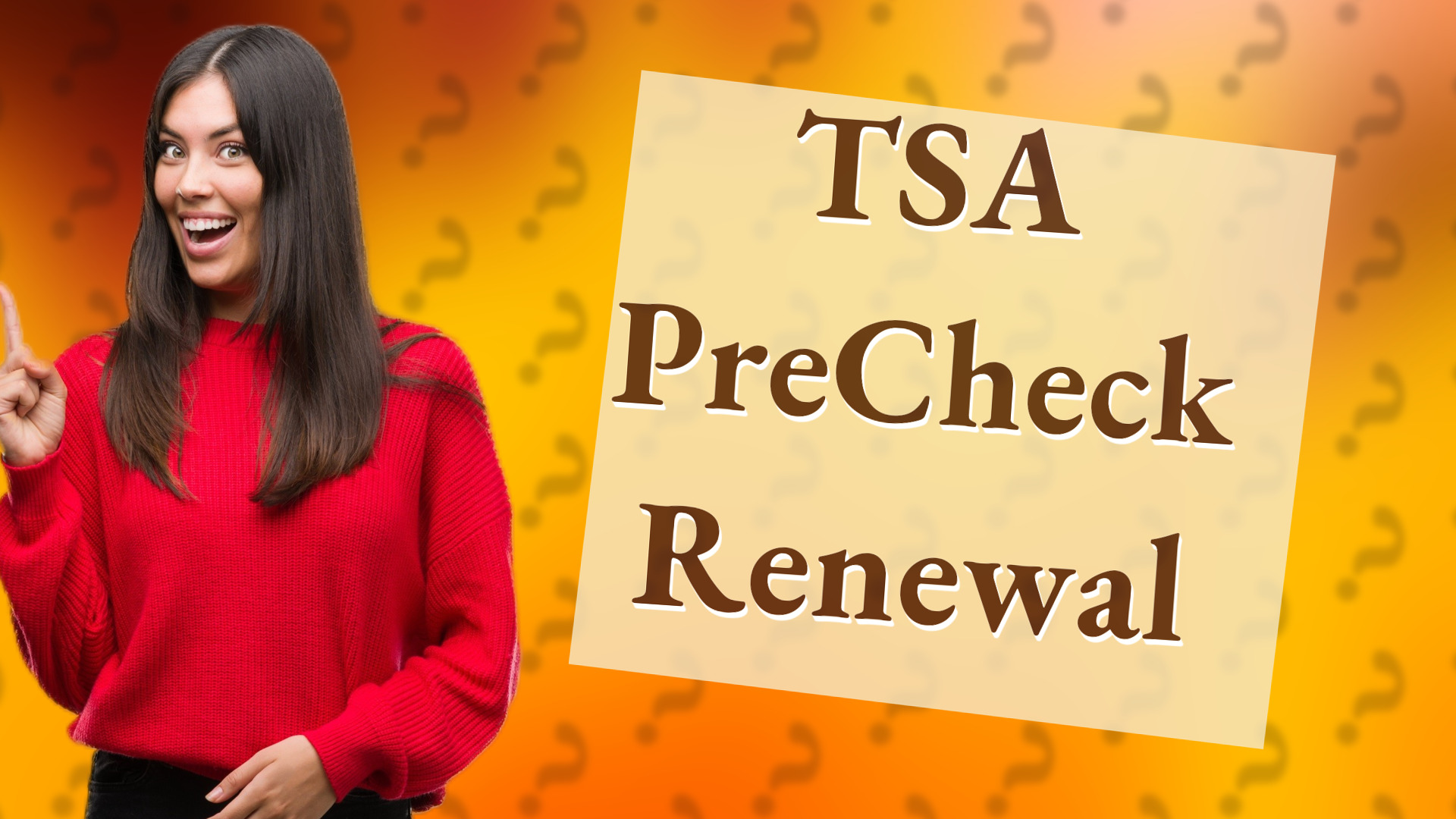 TSA PreCheck Renewal