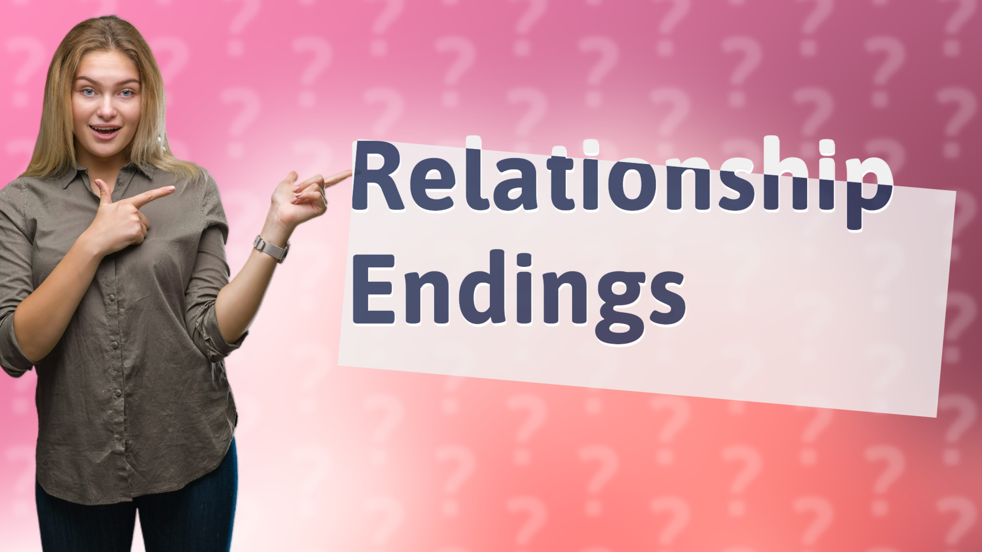 Relationship Endings