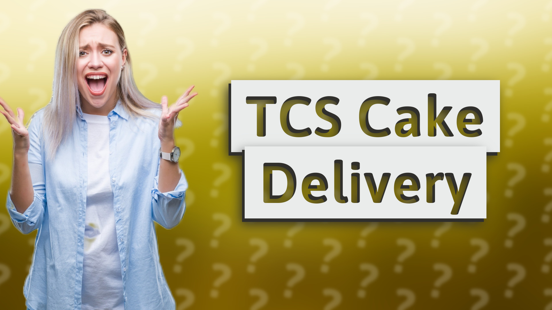 TCS Cake Delivery
