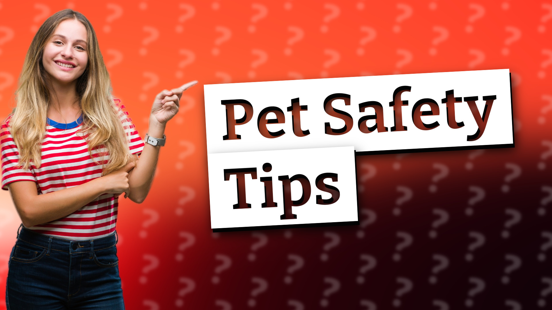Pet Safety Tips