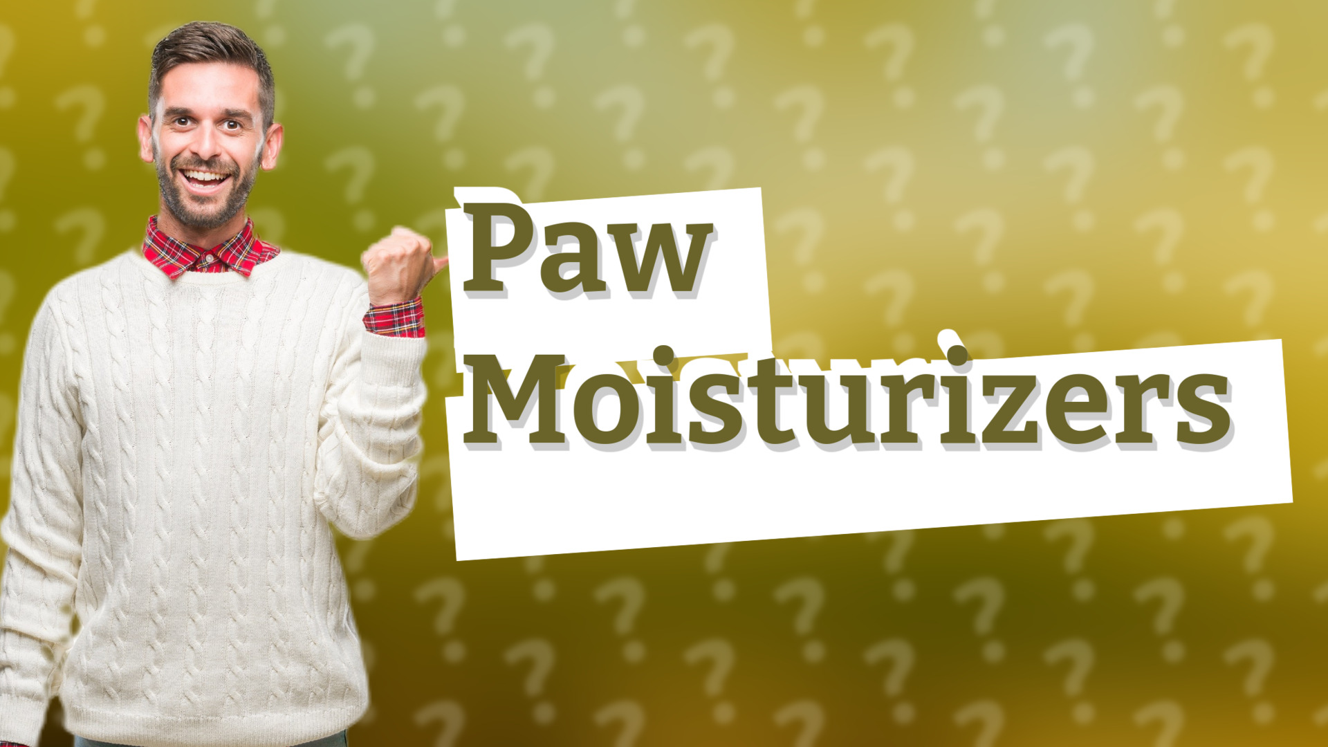Paw Moisturizers