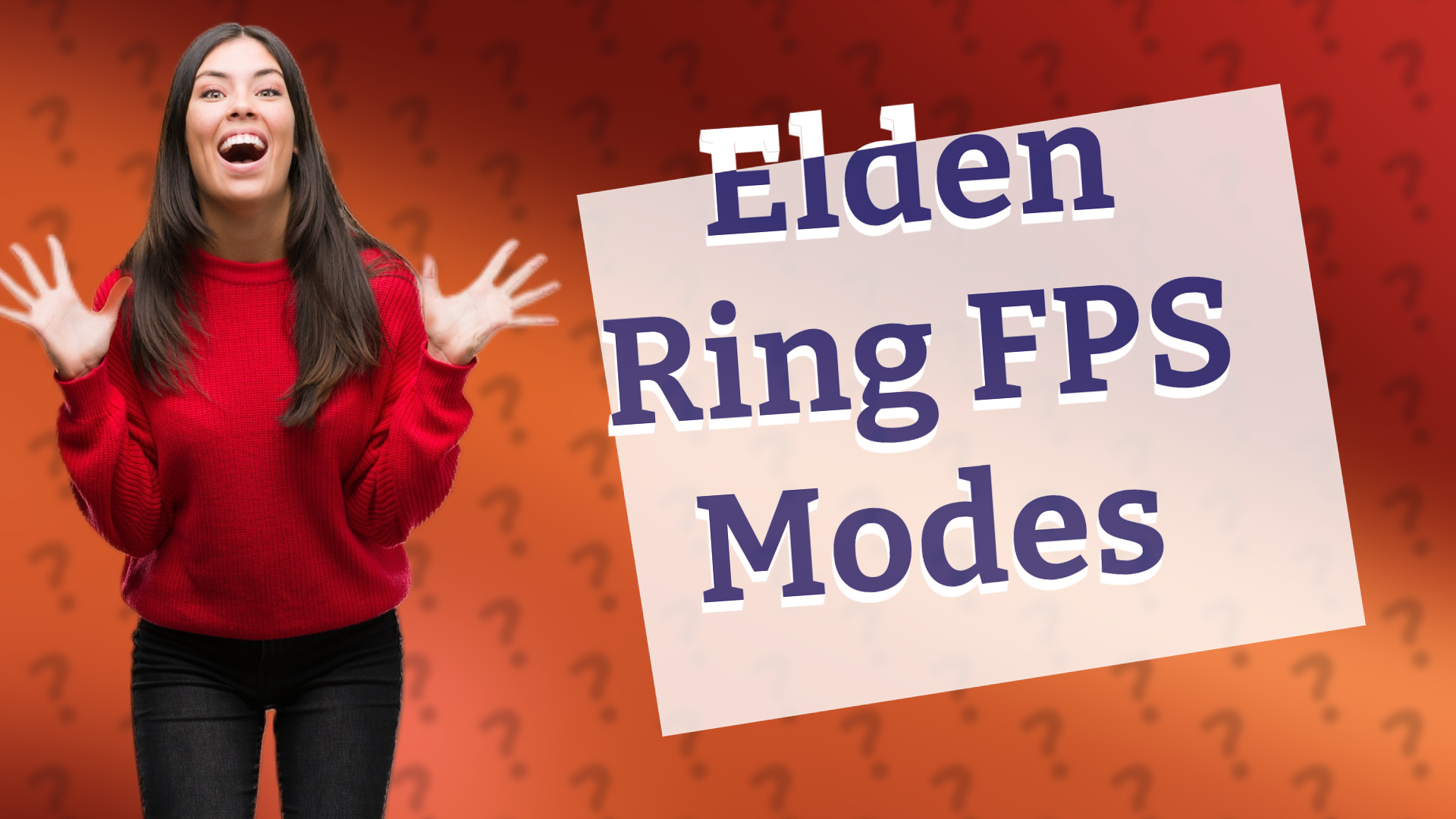 Elden Ring FPS Modes