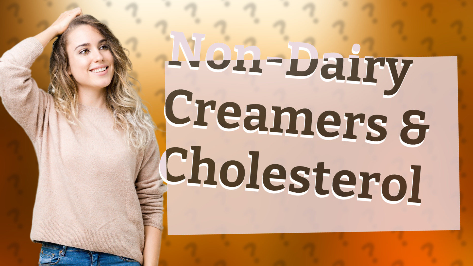 Non-Dairy Creamers & Cholesterol