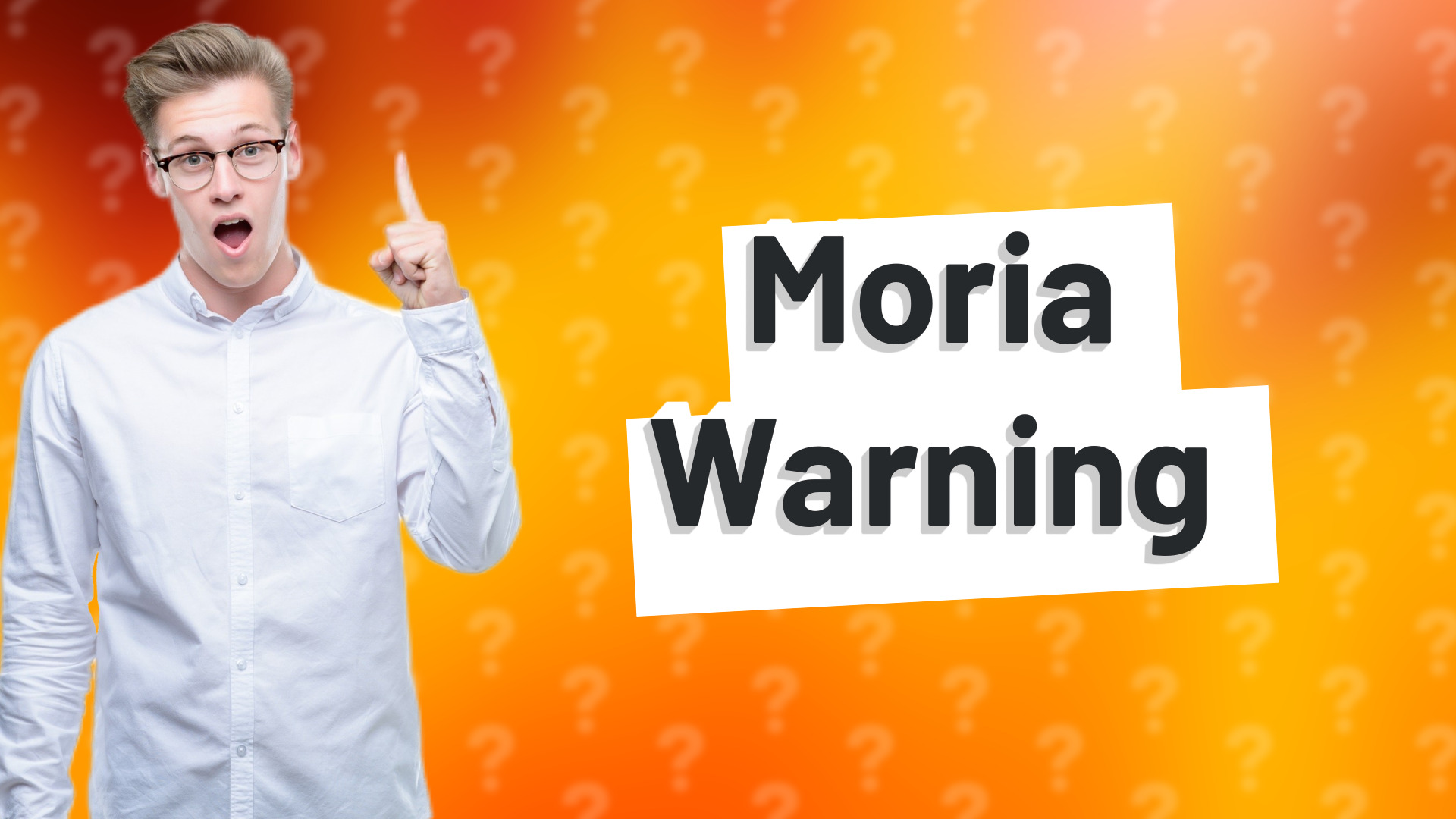Moria Warning