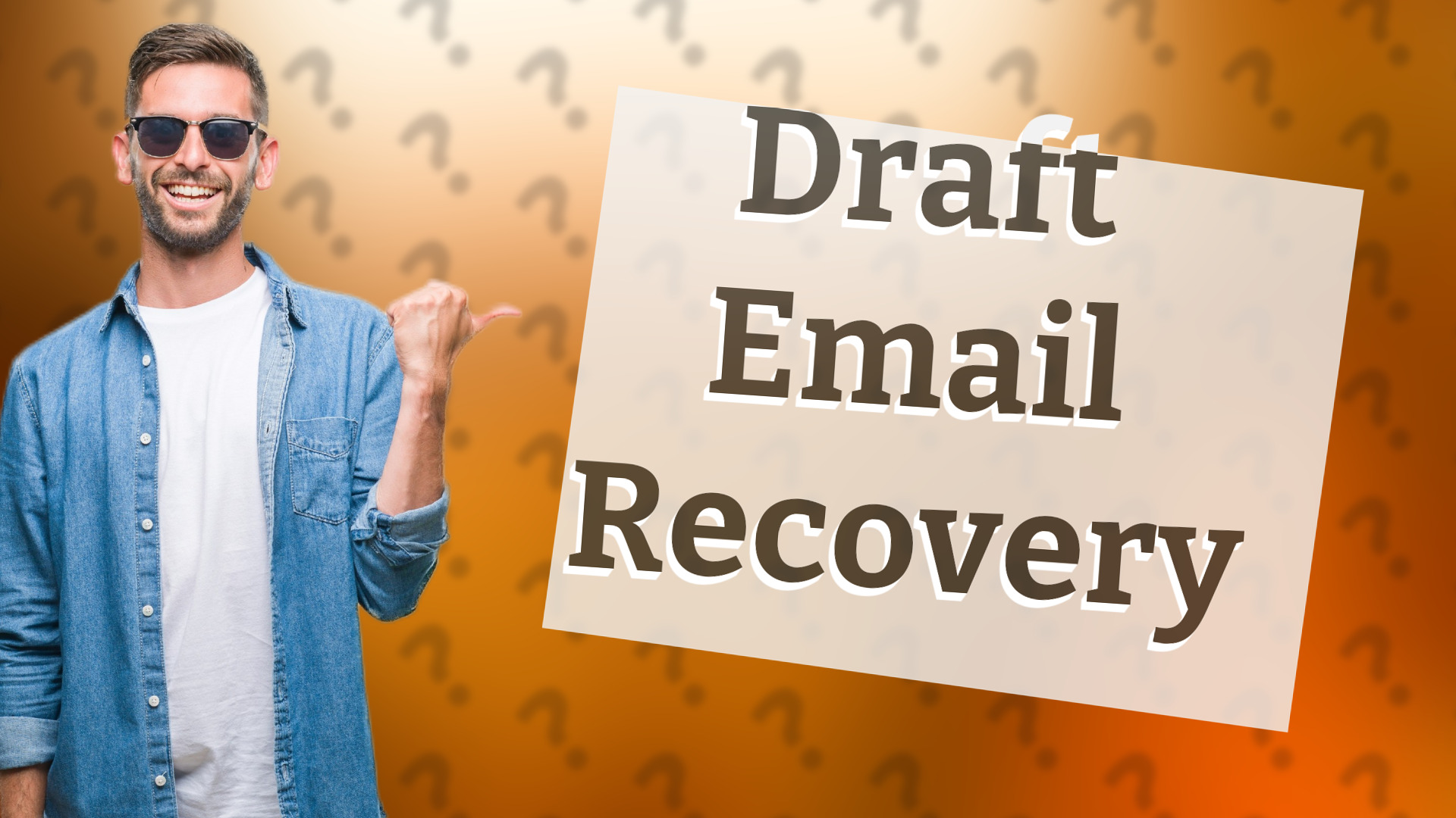 Draft Email Recovery