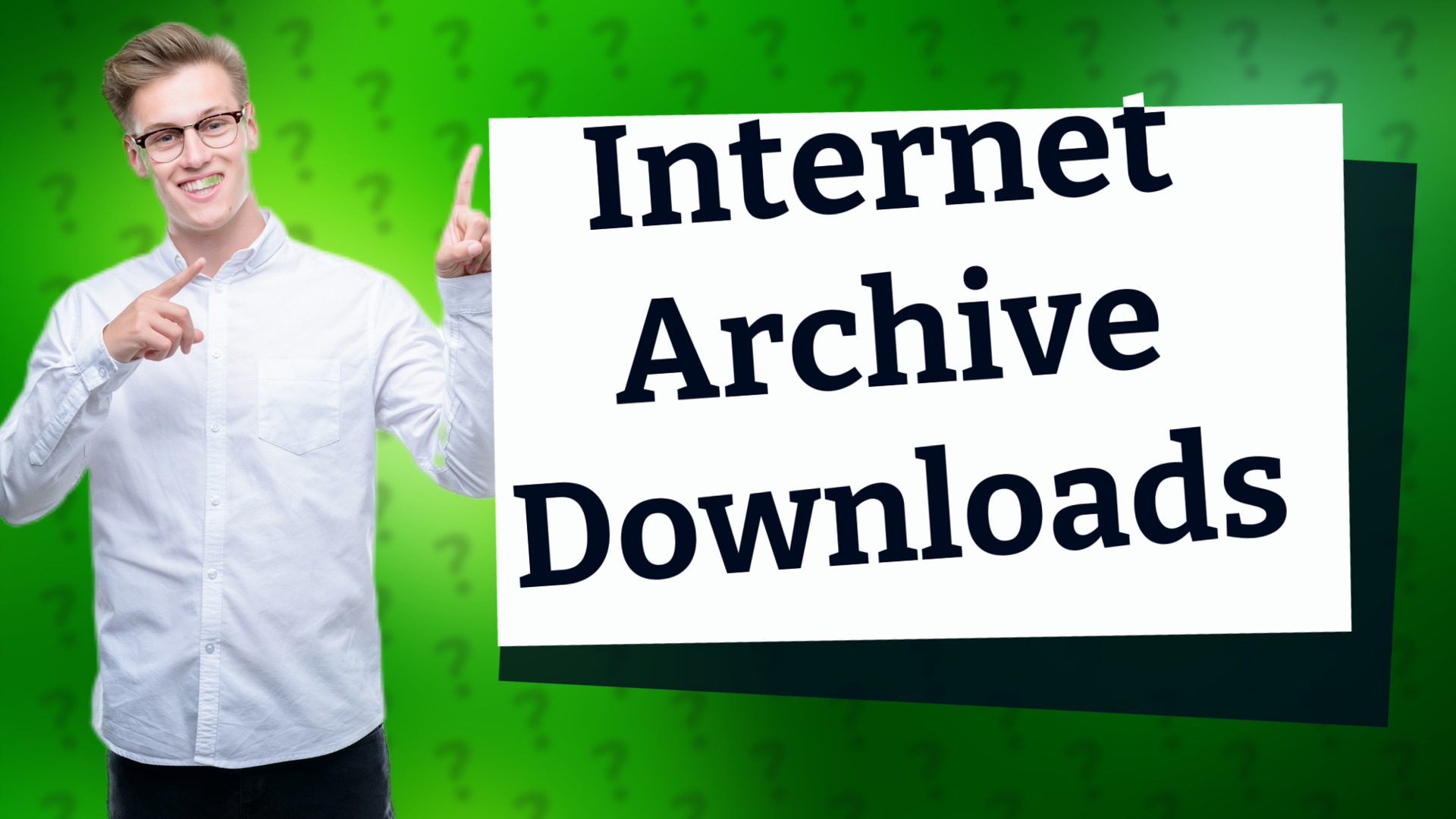 Internet Archive Downloads