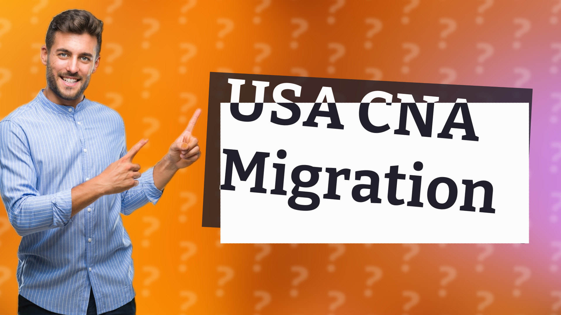 USA CNA Migration