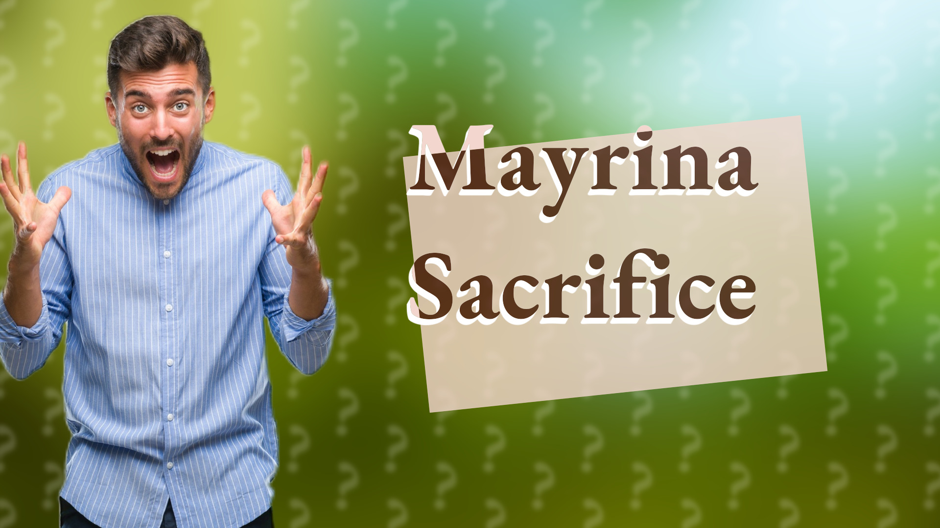 Mayrina Sacrifice