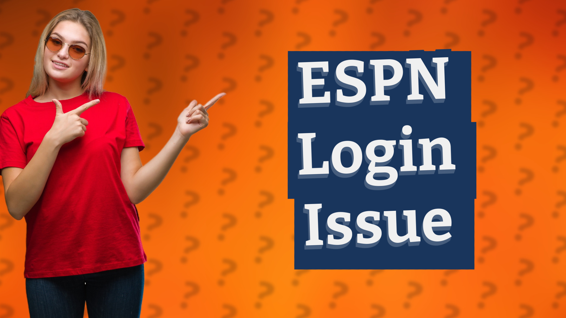 ESPN Login Issue