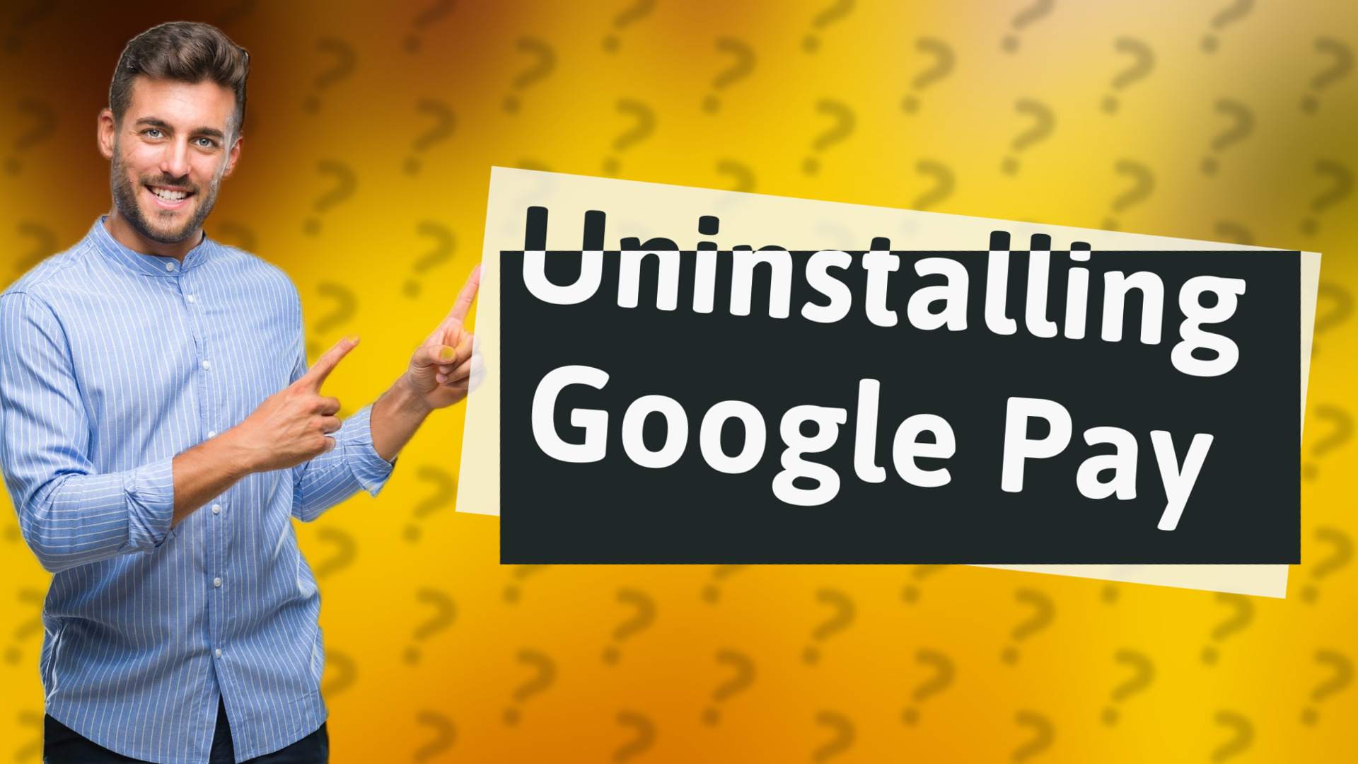 Uninstalling Google Pay