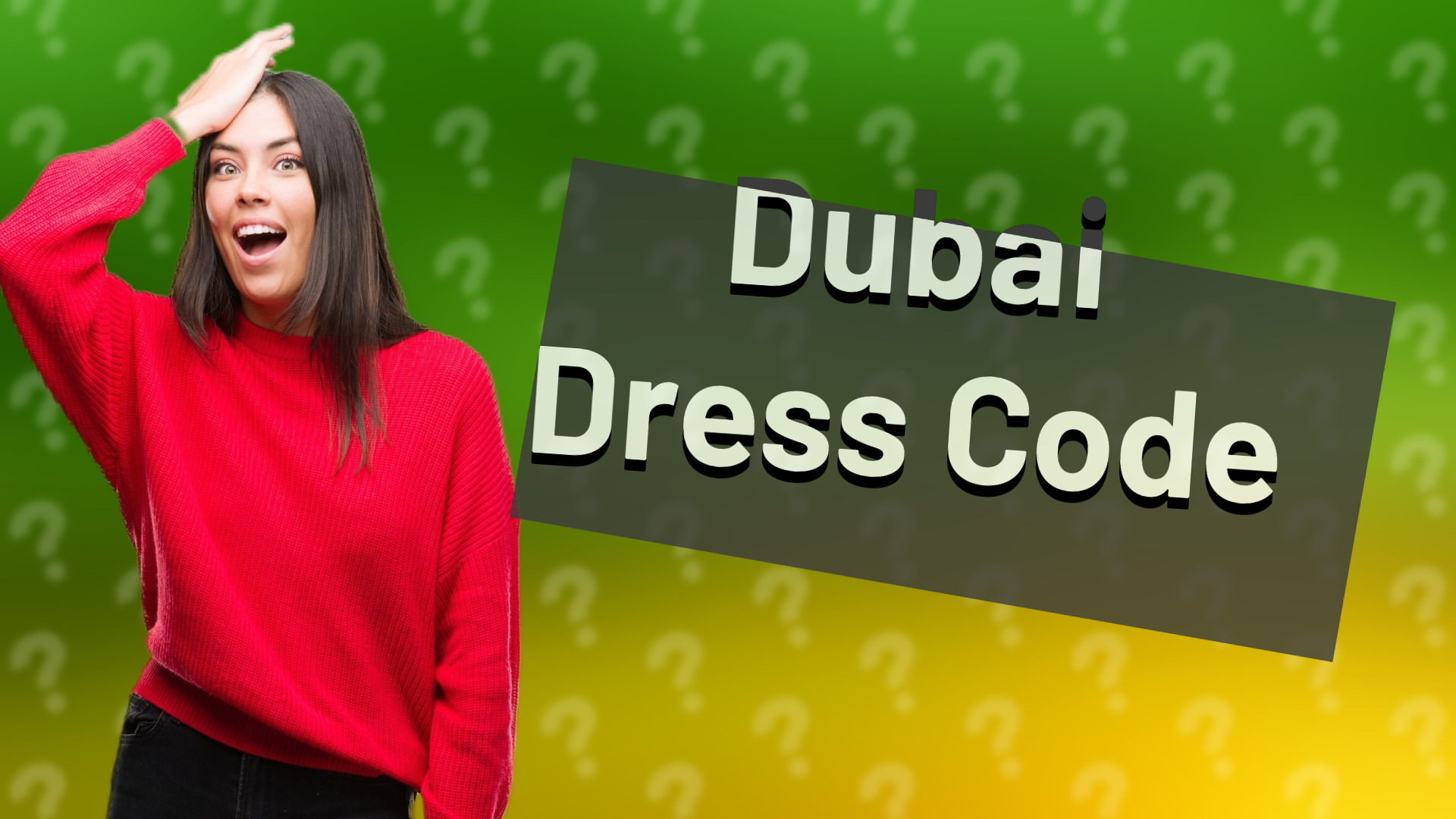 Dubai Dress Code
