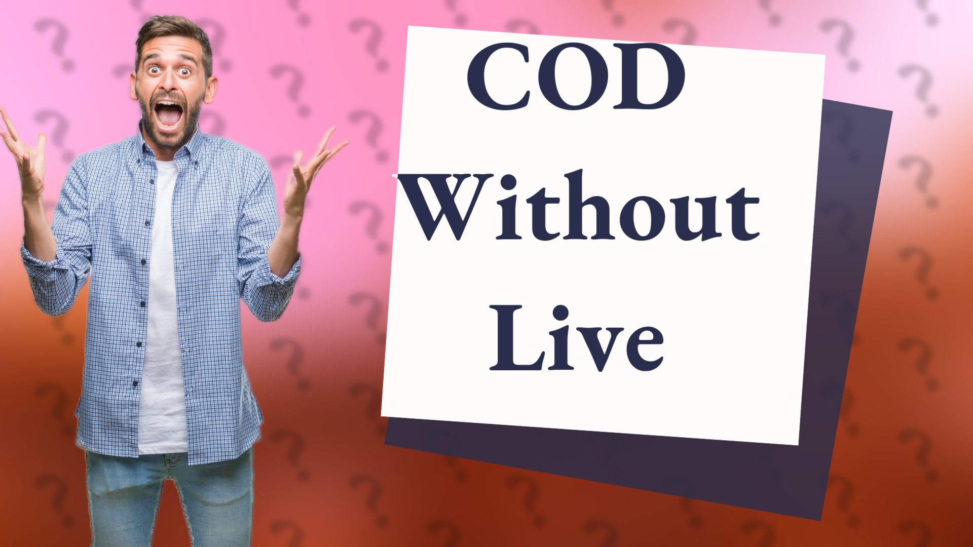 COD Without Live