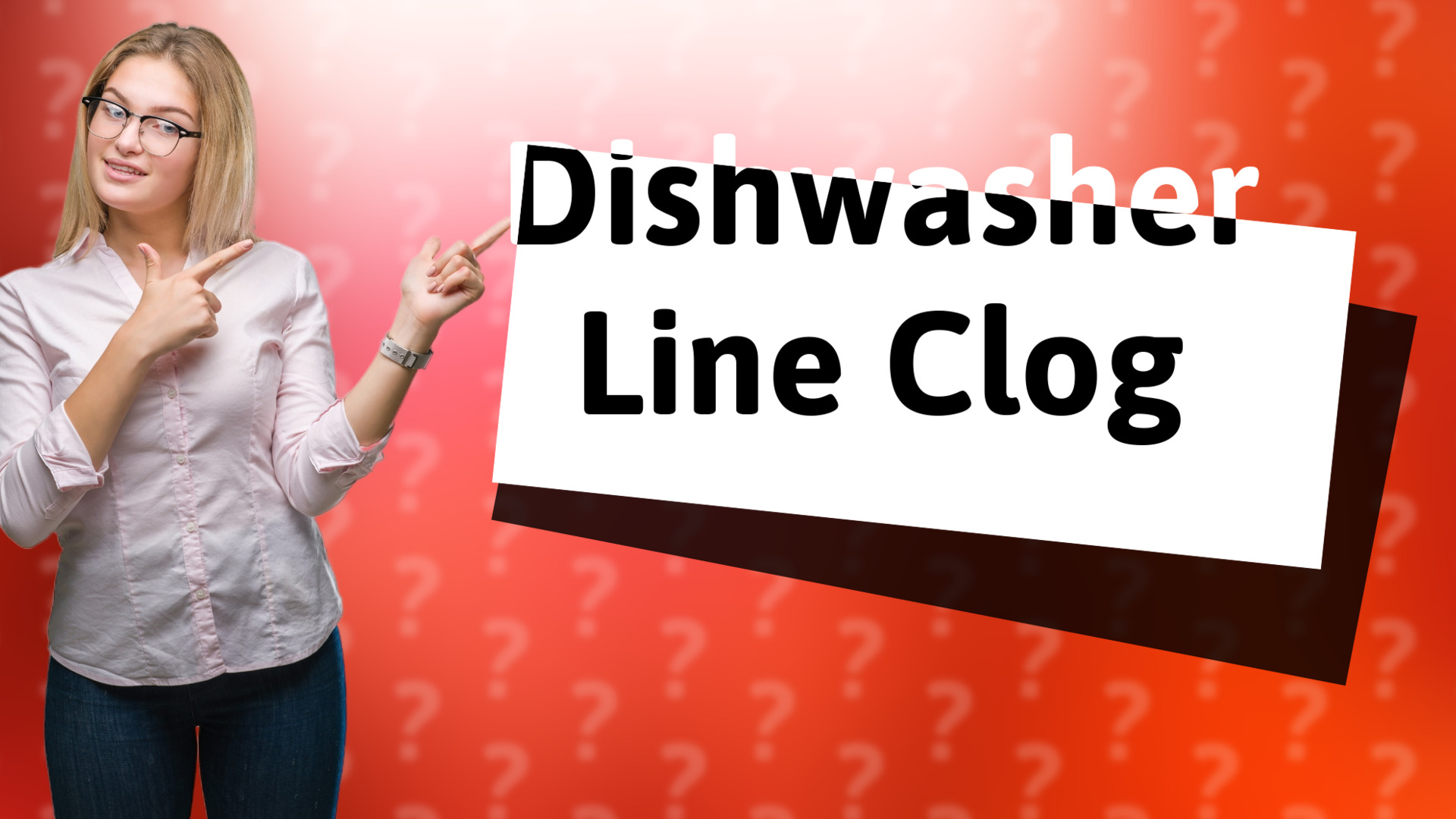 Dishwasher Line Clog