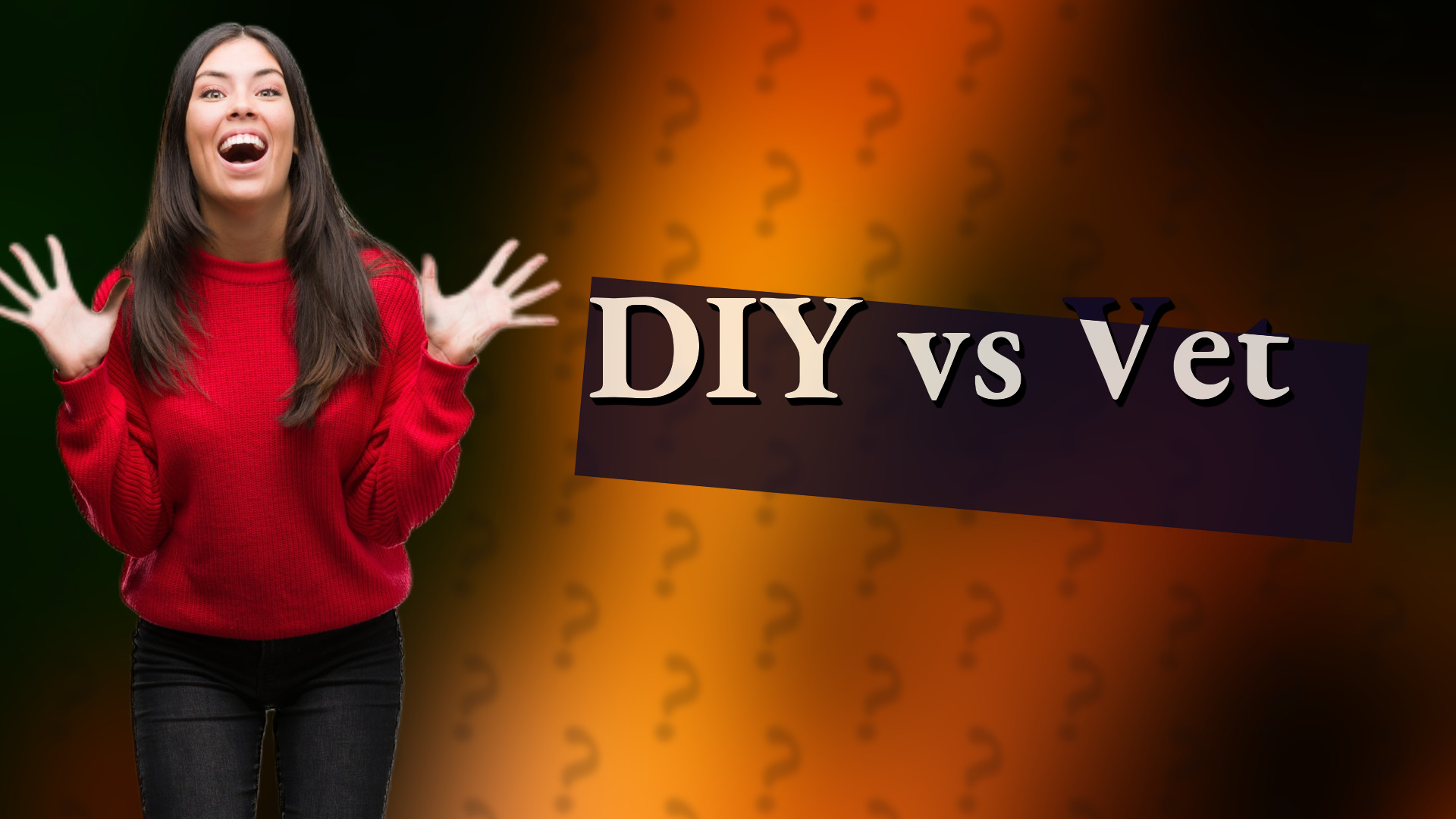 DIY vs Vet