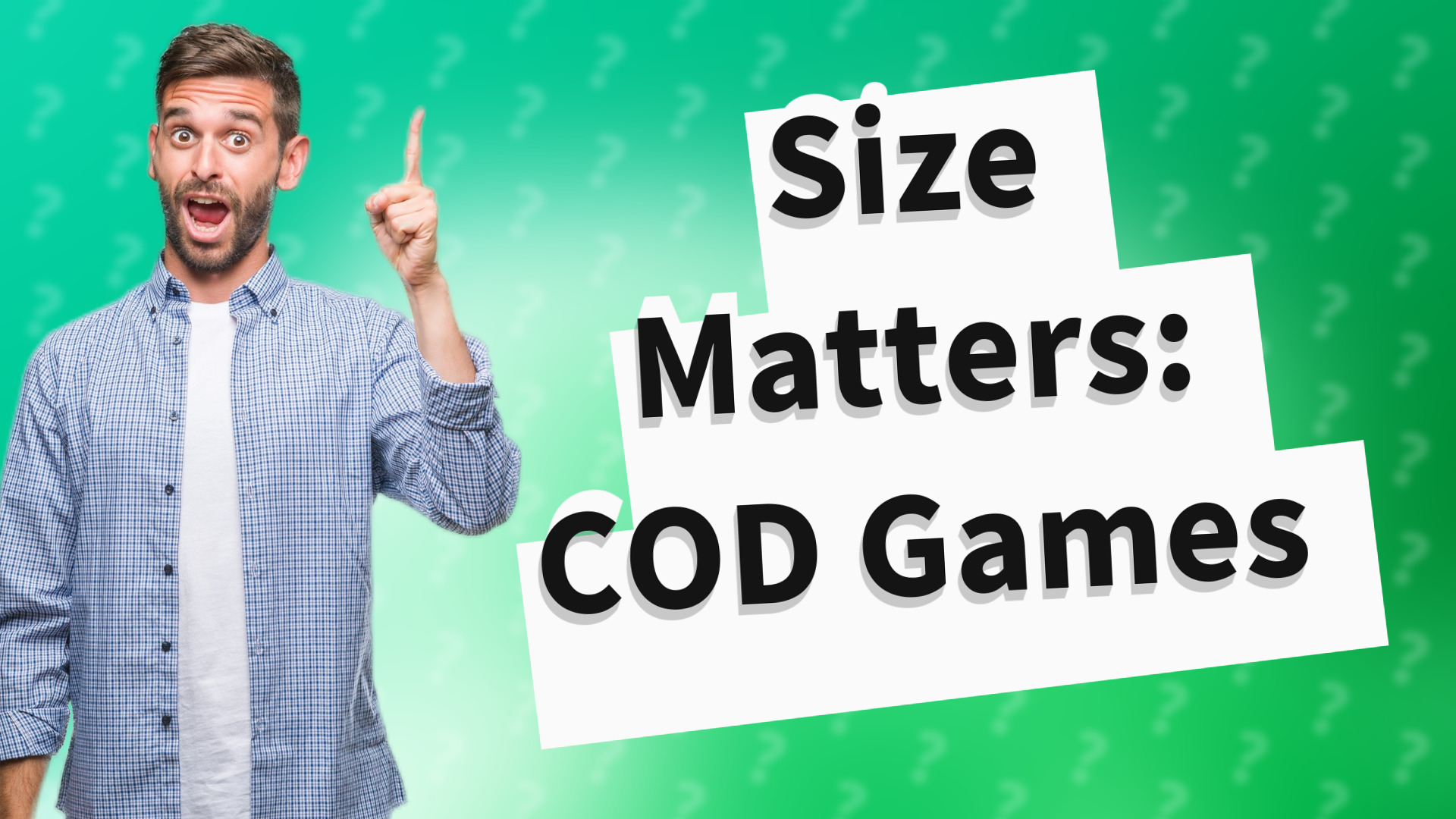 Size Matters: COD Games