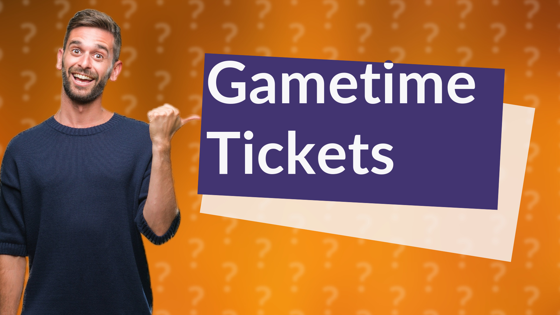 Gametime Tickets