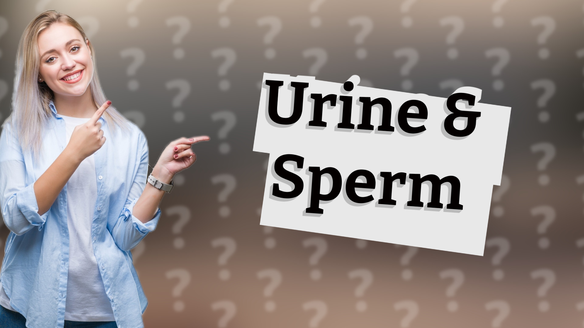 Urine & Sperm